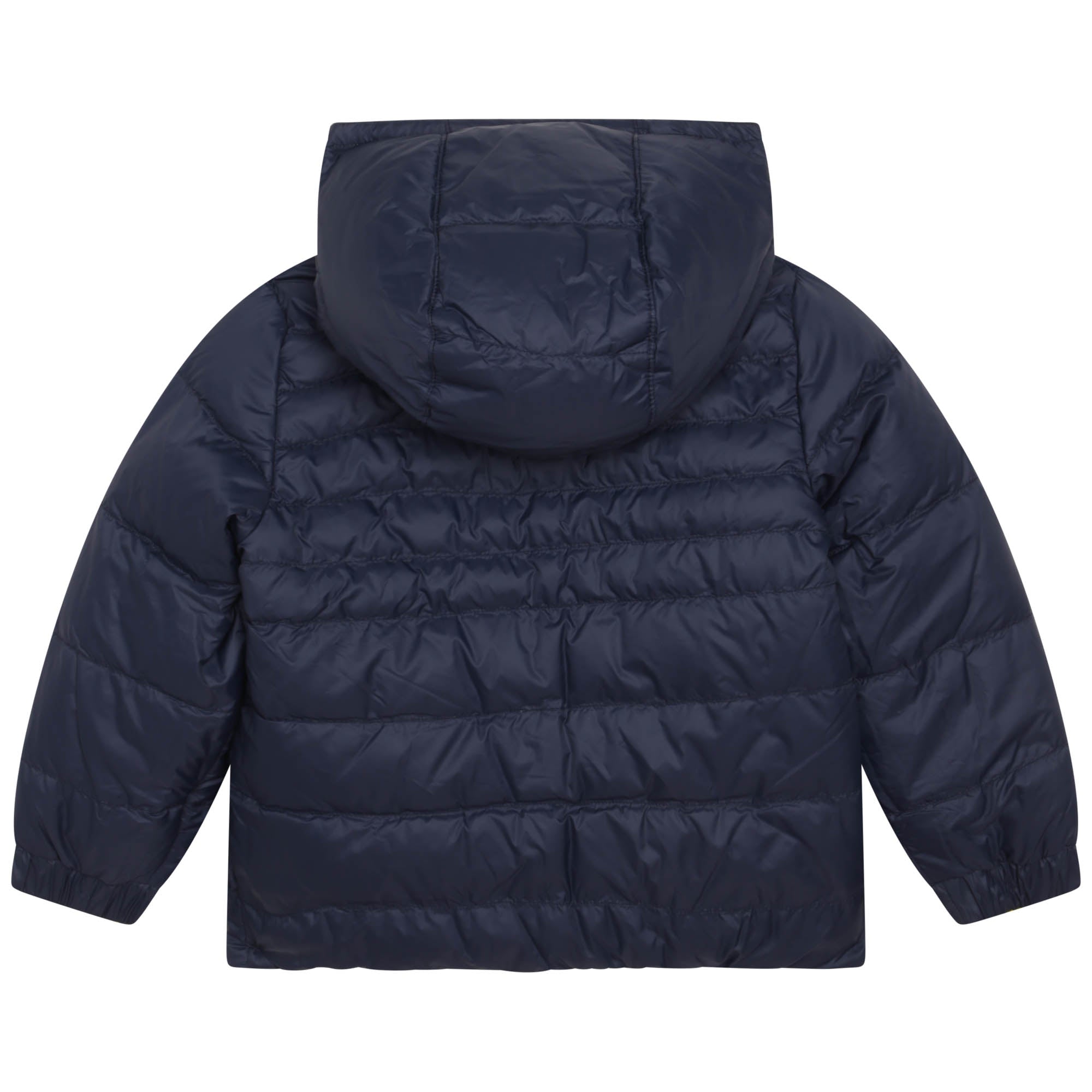 BOSS TODDLER LIME REVERSIBLE PUFFER JACKET