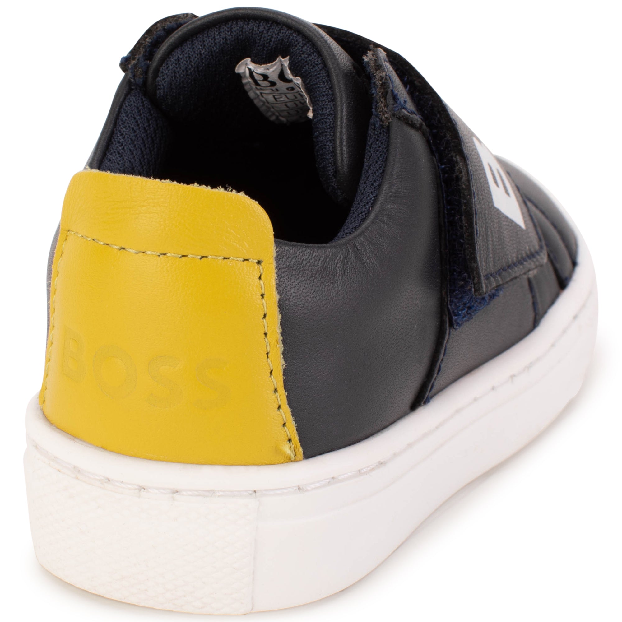 BOSS NAVY TODDLER TRAINERS
