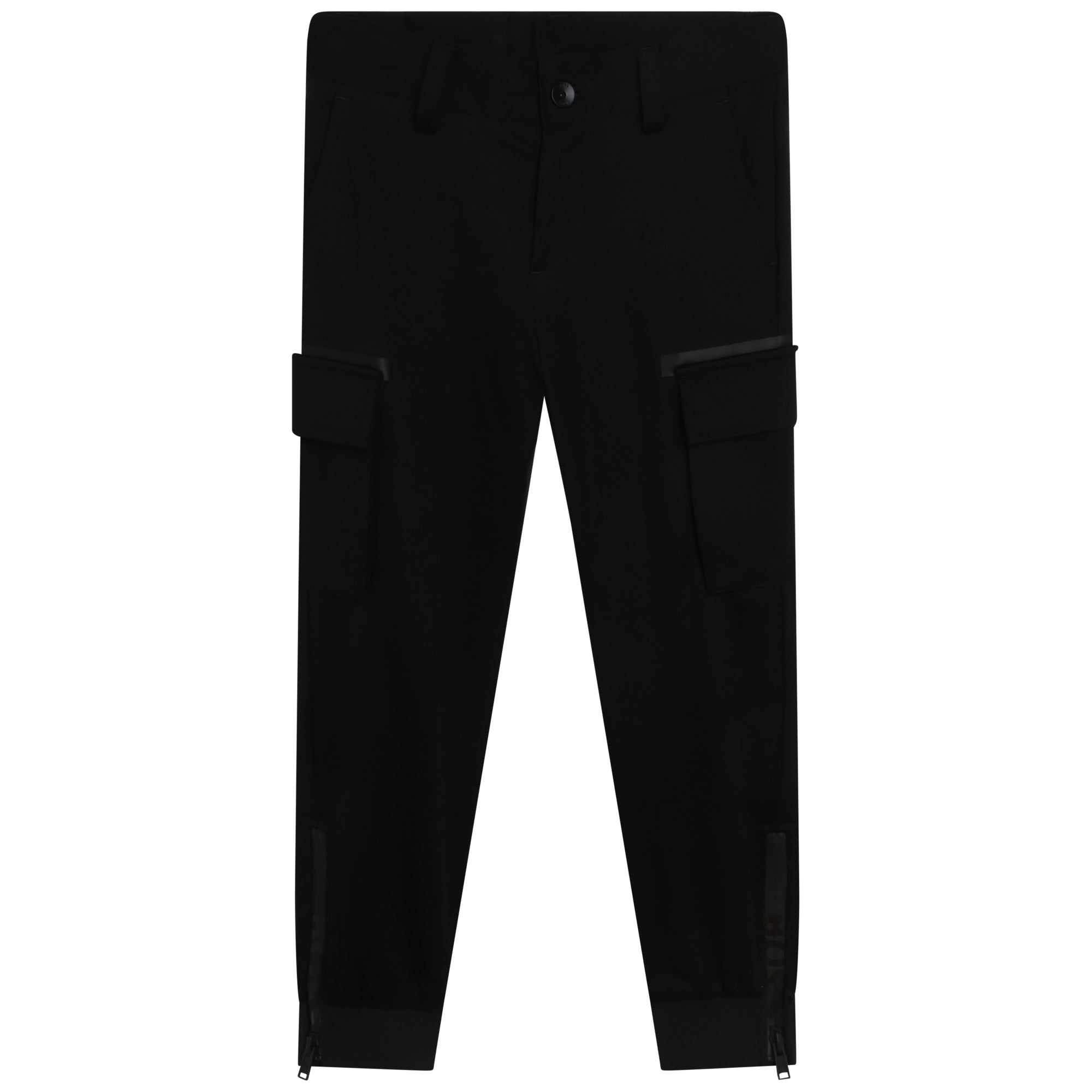BOSS ELASTANE FANCY PIQUÉ TROUSERS