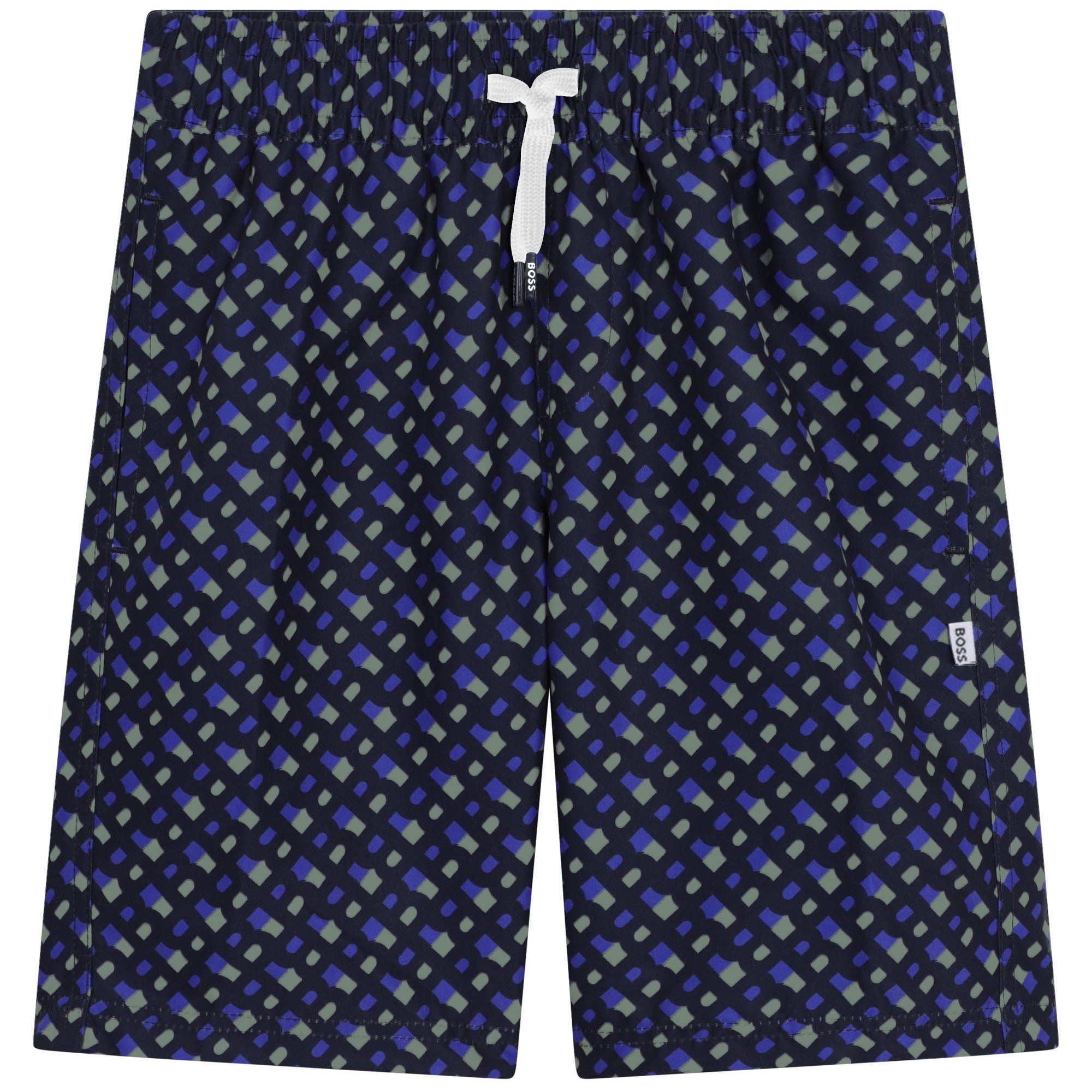BOSS BOYS SS23 SWIM SHORTS-NAVY