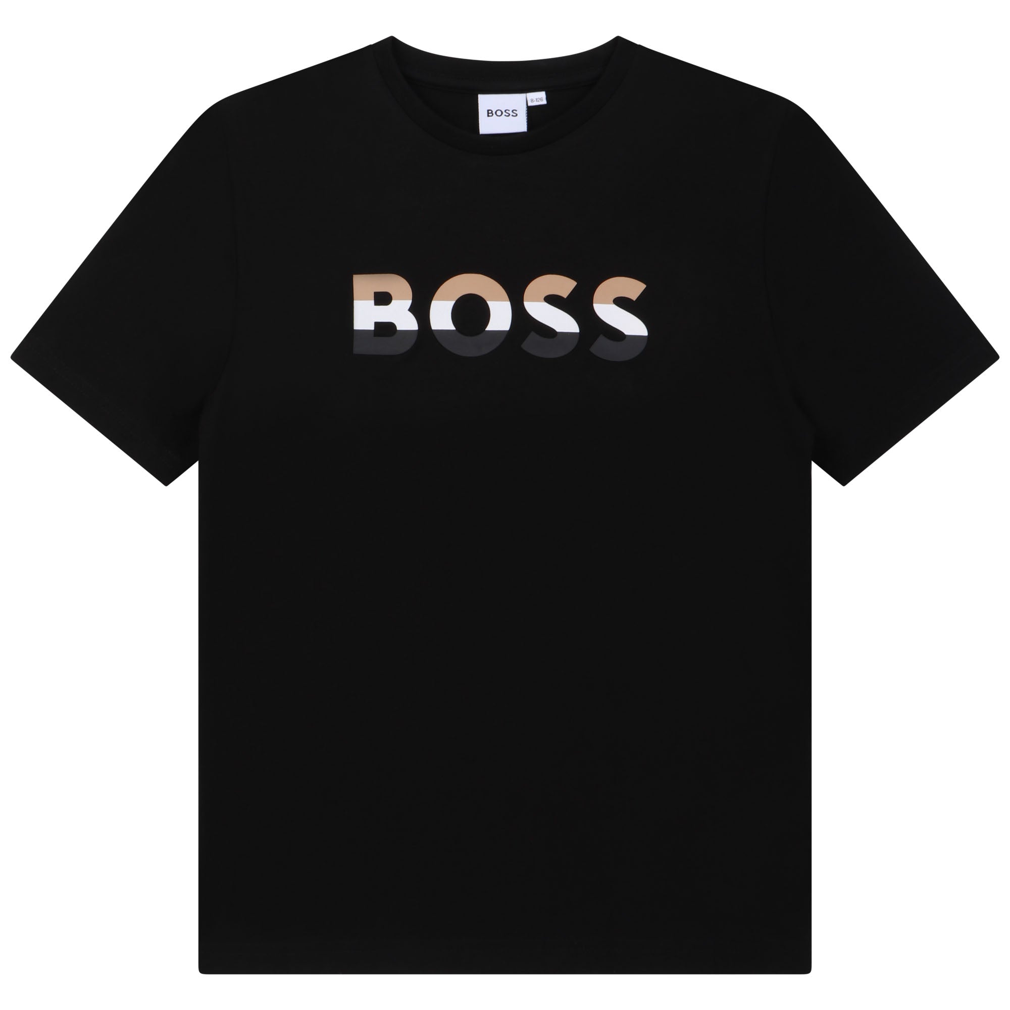 BOSS PRINT SHORT SLEEVES TEE-SHIRT