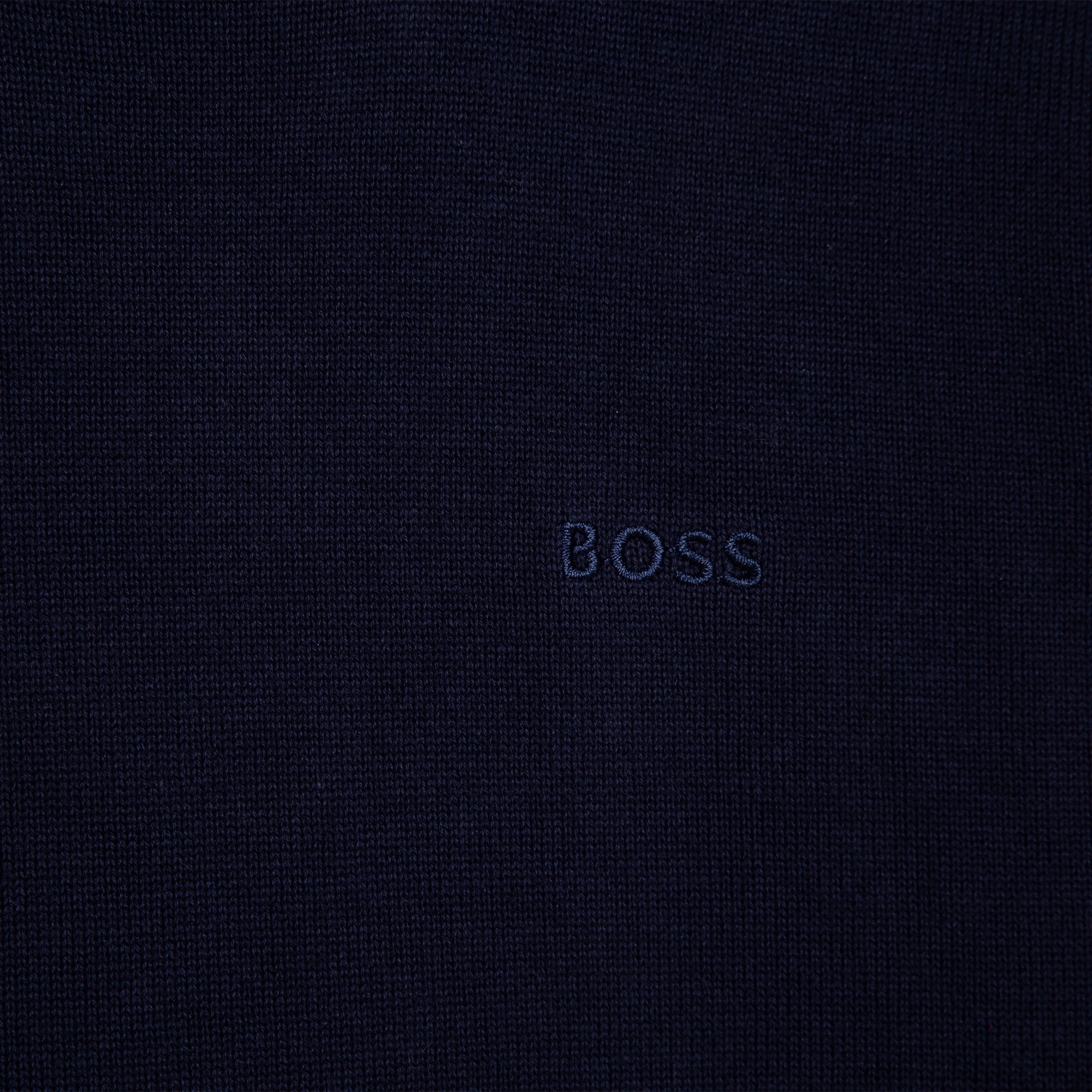 BOSS NAVY PULLOVER