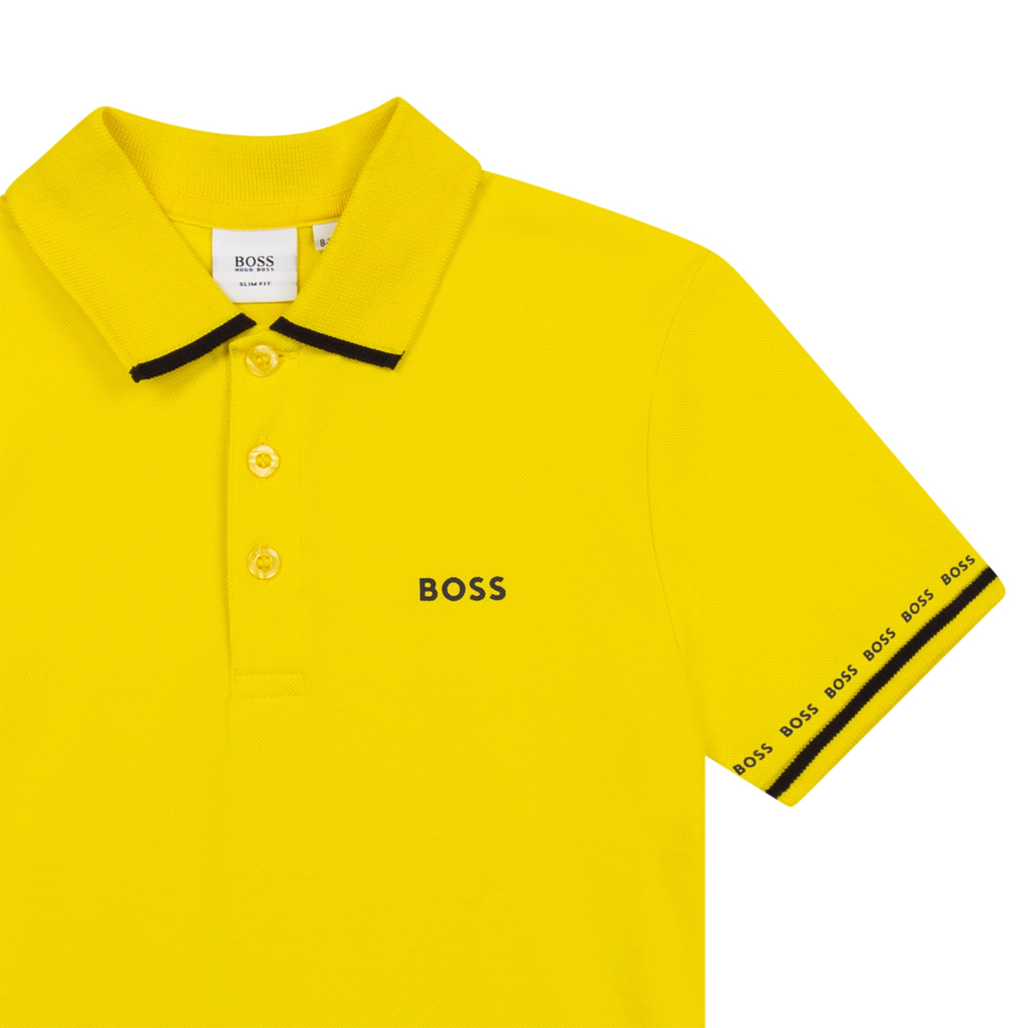 BOSS YELLOW S/S POLO