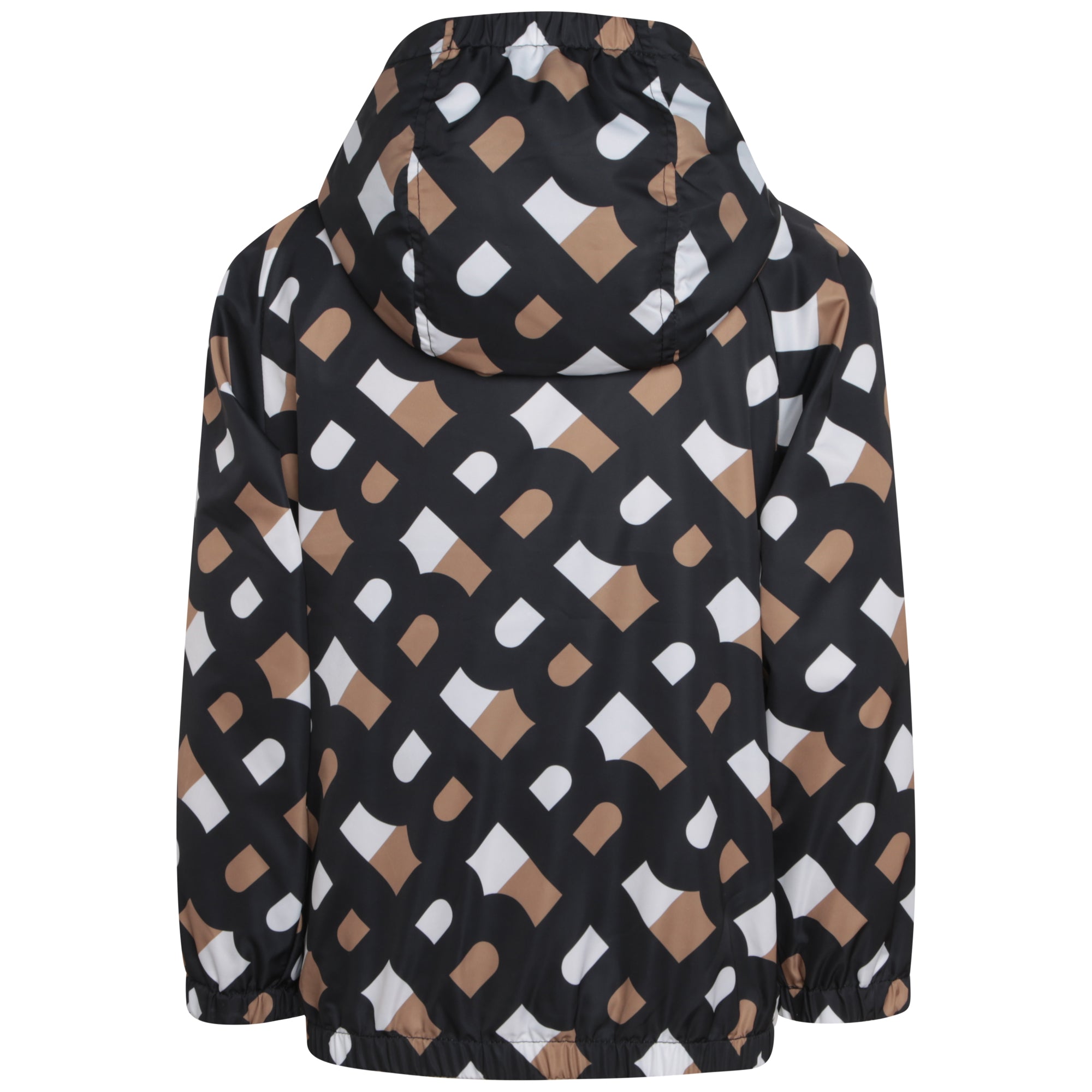 BOSS MONOGRAM HOODED WINDBREAKER
