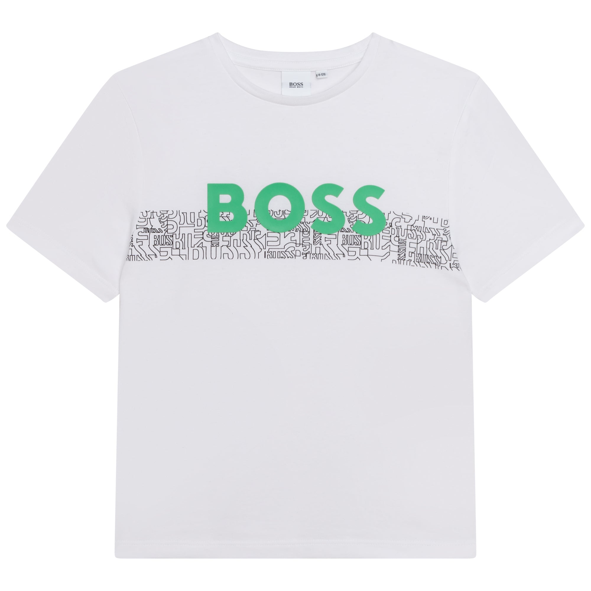 BOSS BLACK/WHITE T-SHIRT & SHORTS