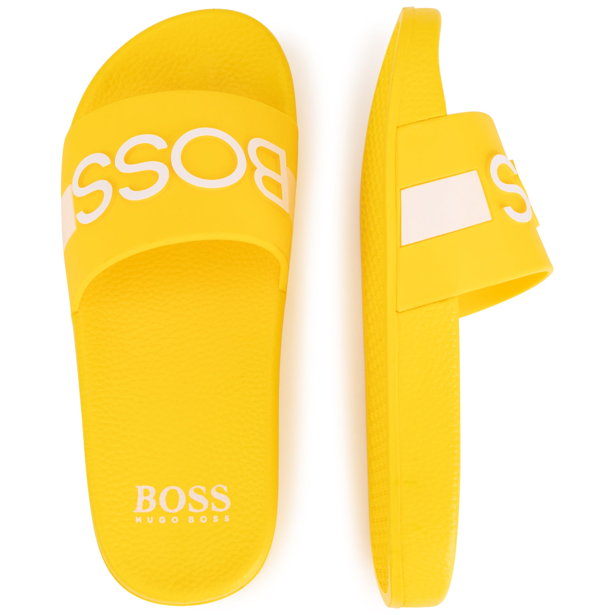 BOSS YELLOW SLIDES