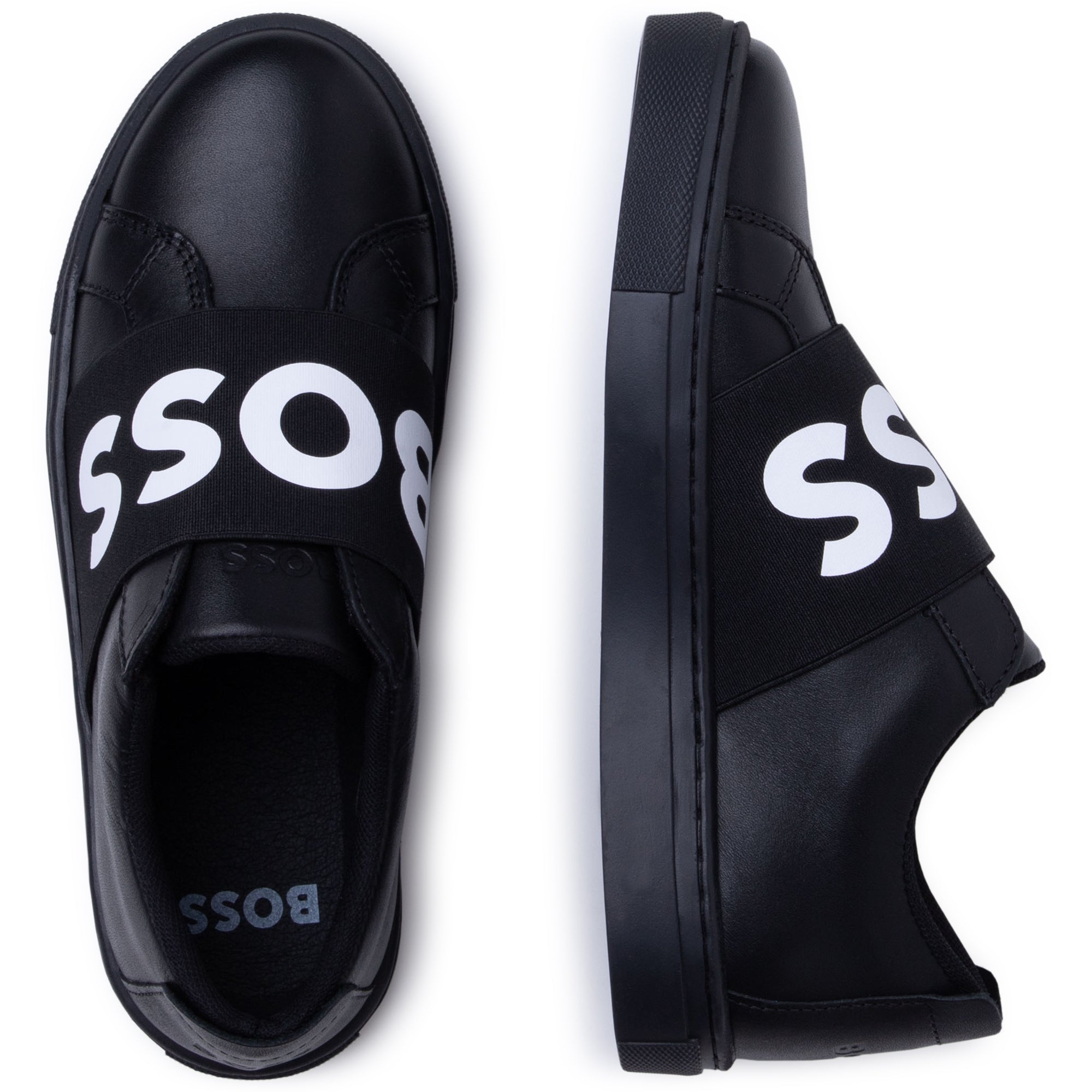 BOSS BLACK LEATHER LOW SNEAKER