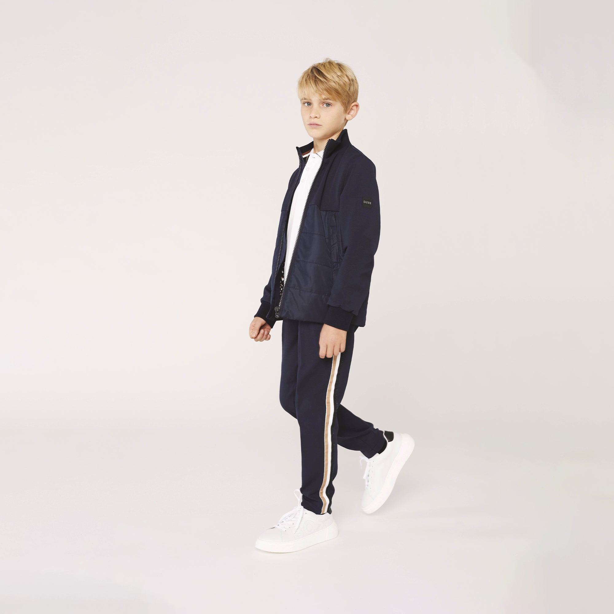 BOSS WHITE LOW SNEAKER