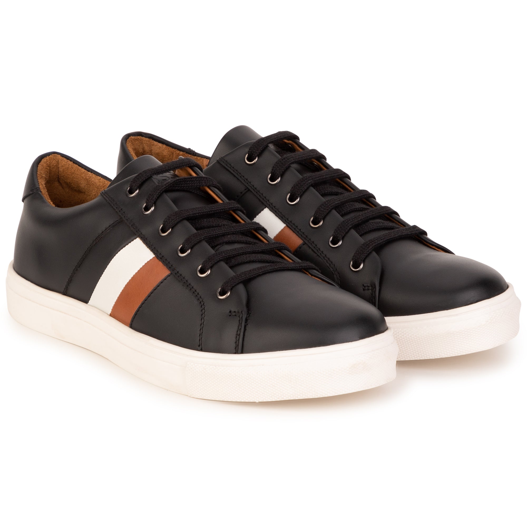 BOSS STRIPE LABEL SNEAKERS