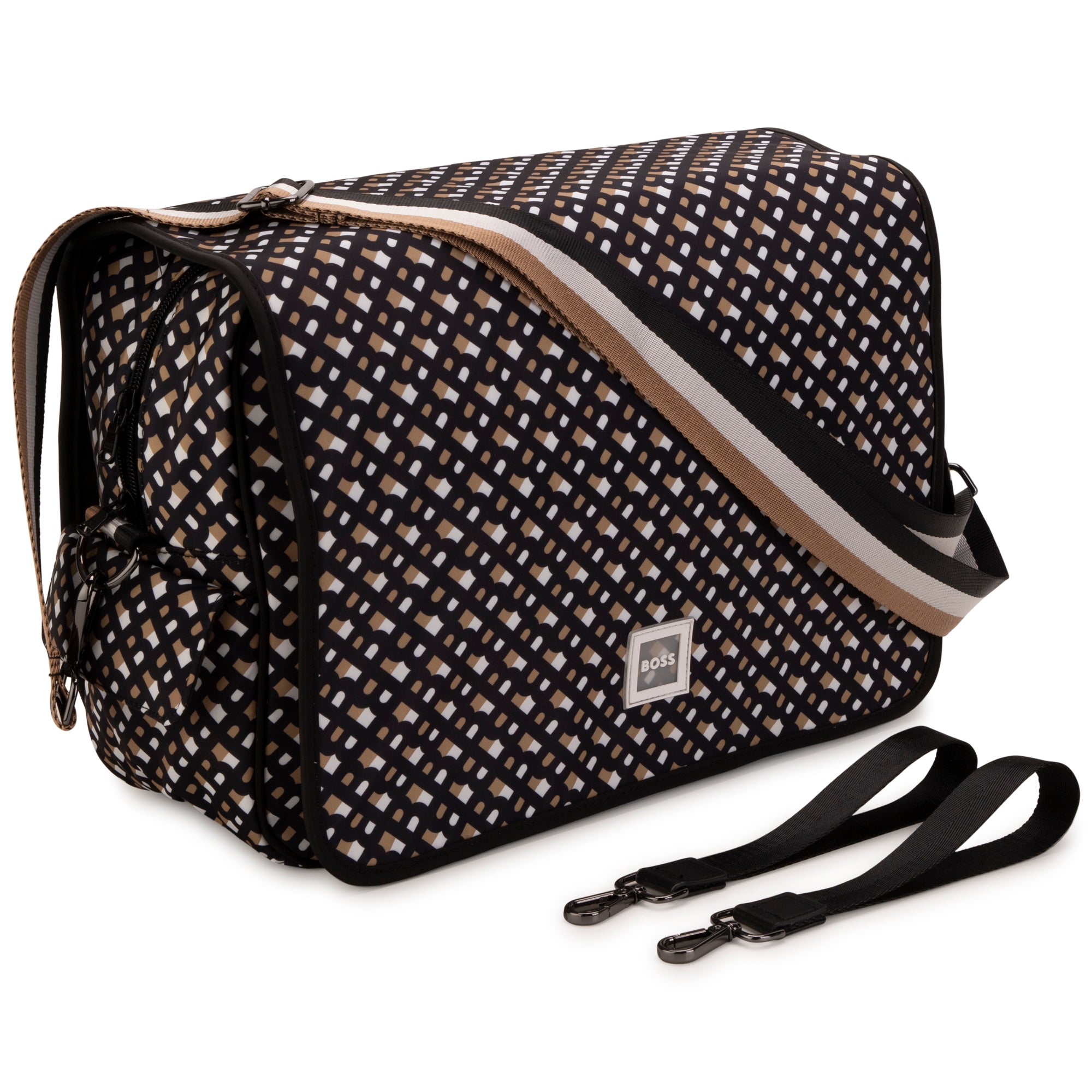 BOSS MONOGRAM CHANGING BAG
