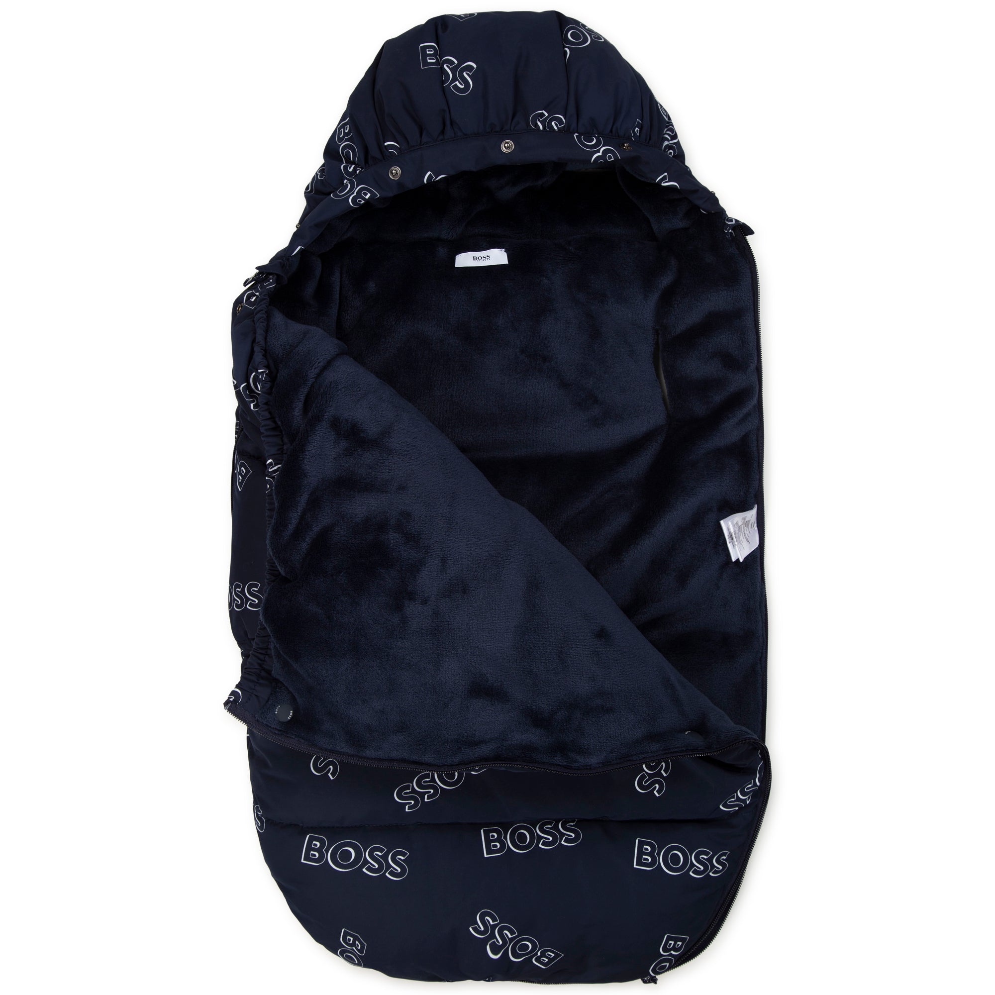 BOSS NAVY BRANDED BABY SLEEPING BAG