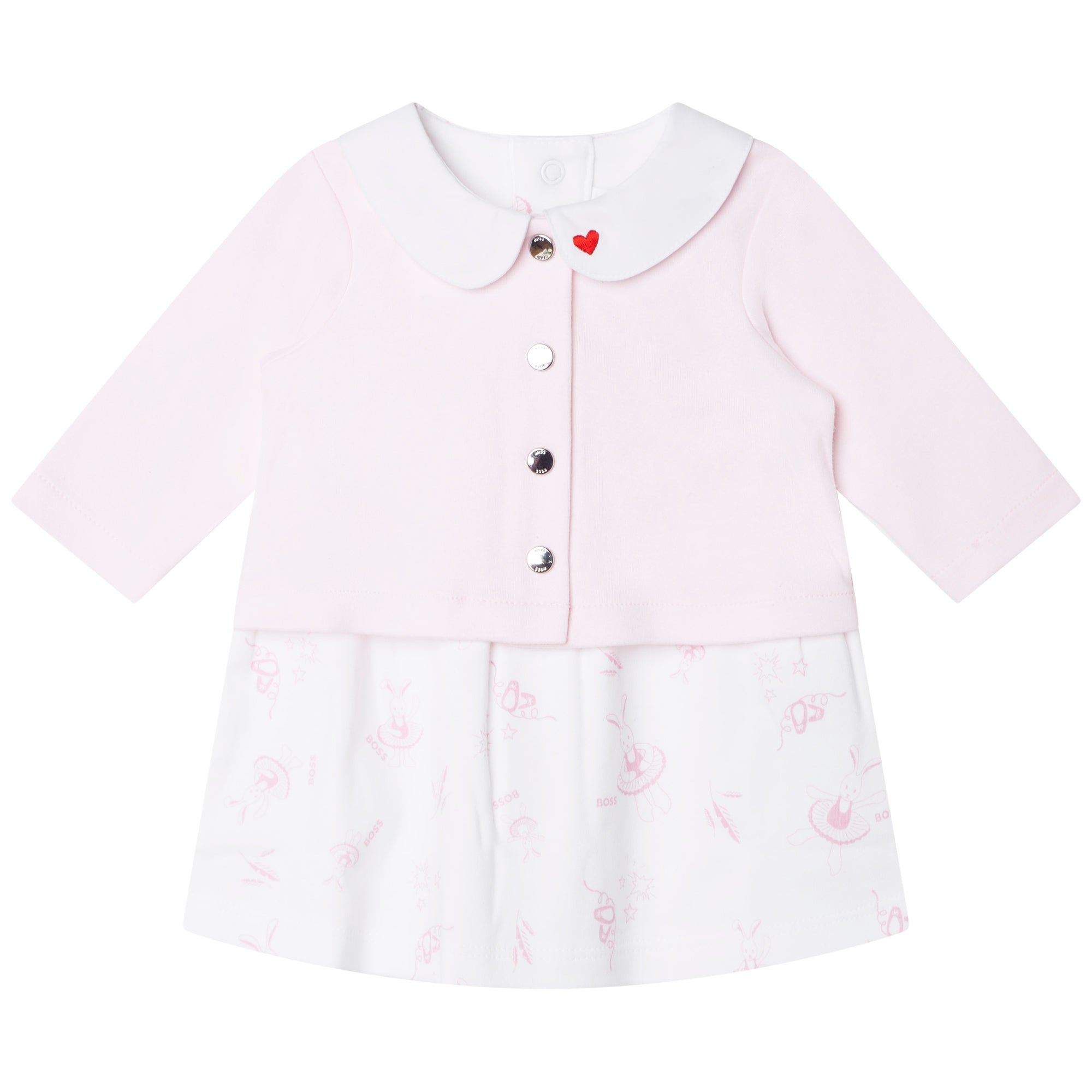 BOSS WHITE 2+ 1 DRESS