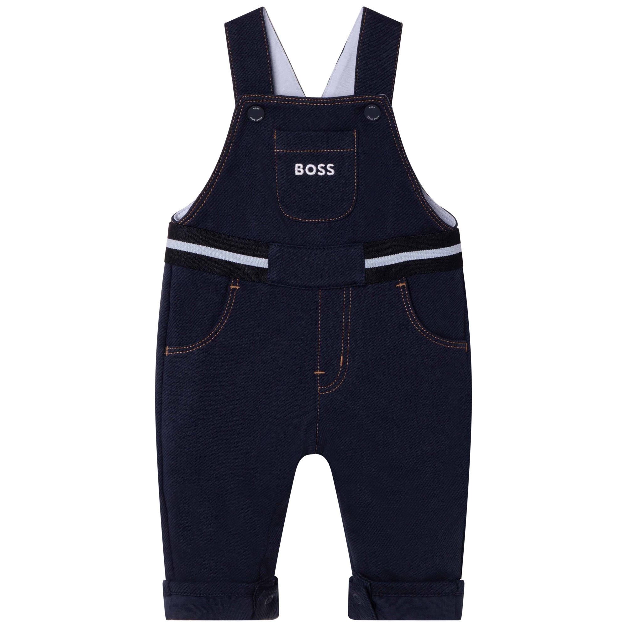 BOSS NAVY DUNGAREES