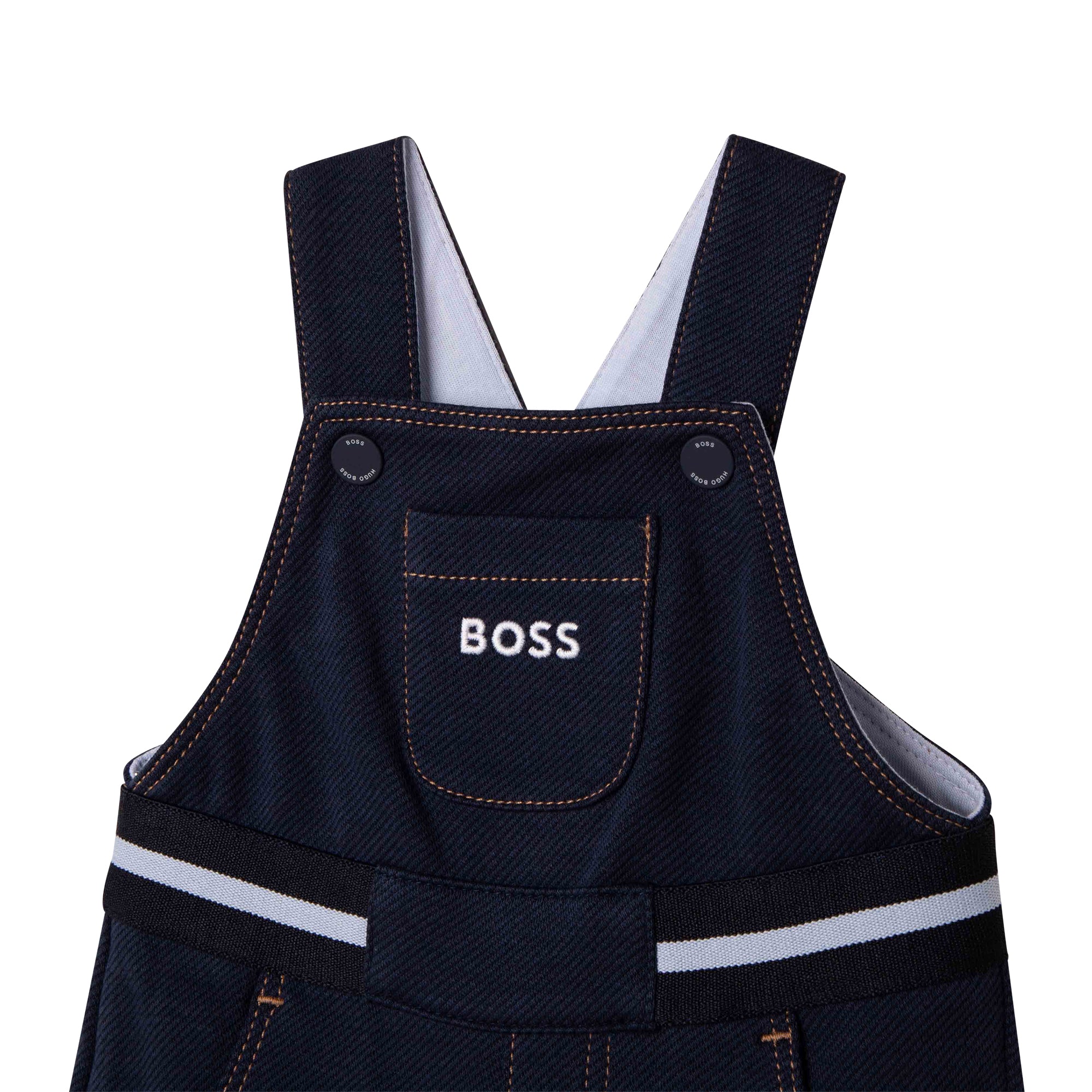 BOSS NAVY DUNGAREES
