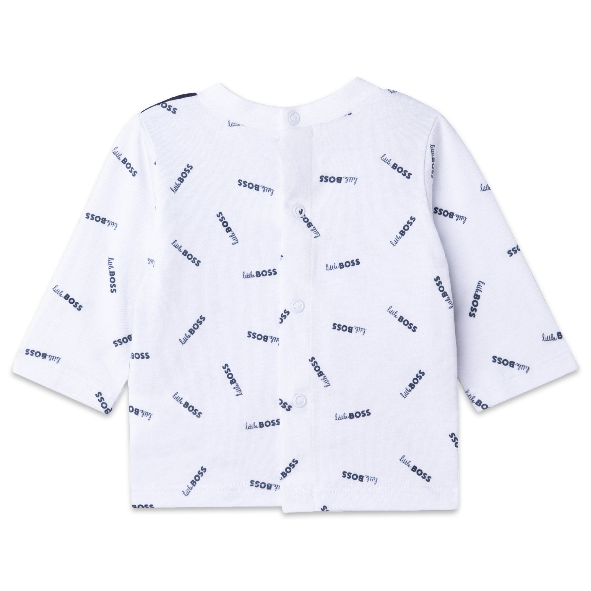 BOSS NAVY CEREMONY T-SHIRT + PANT SET