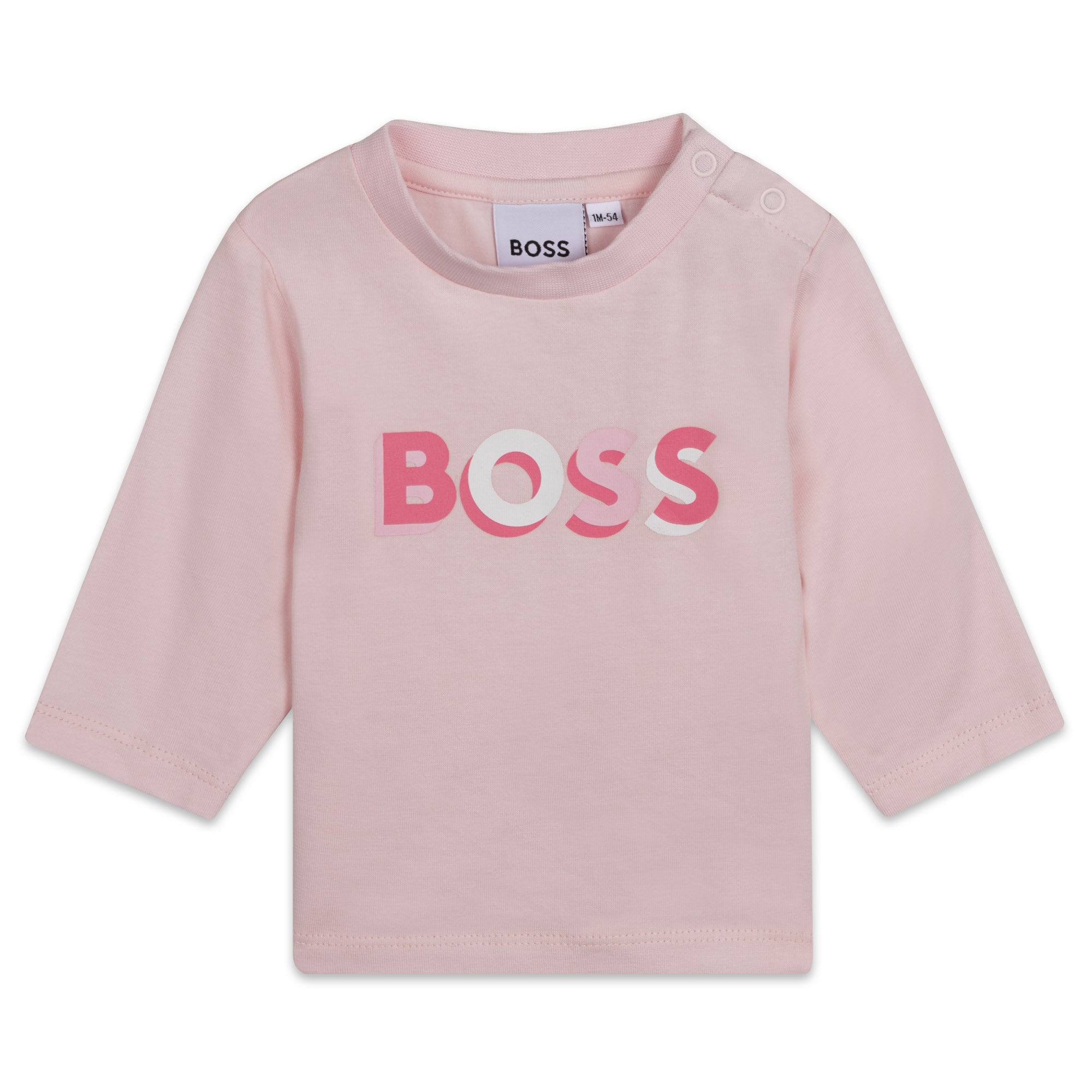BOSS BABY OFFWHITE T-SHIRT+TROUSERS+CARDIGAN SET