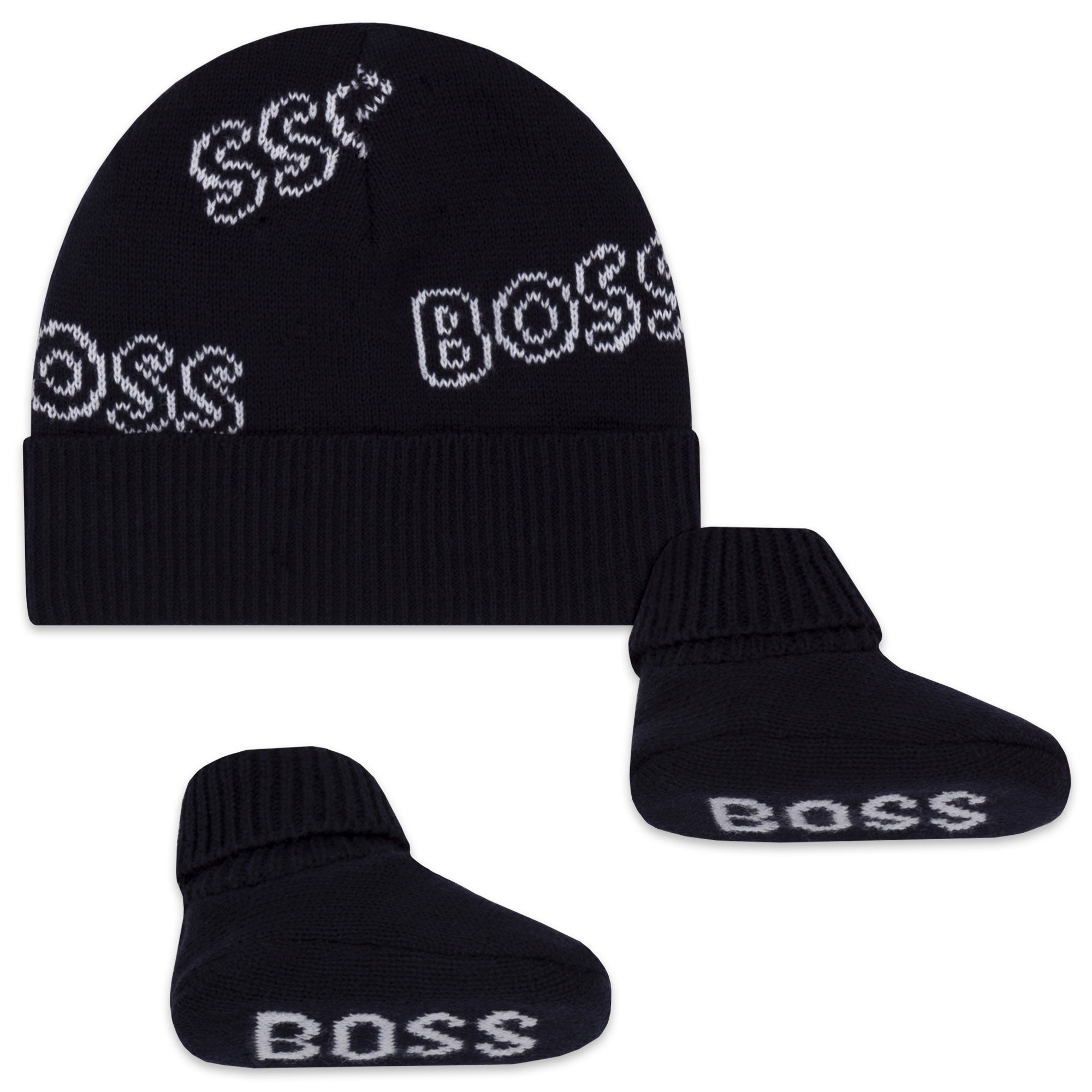BOSS BABY PULL ON HAT+SLIPPERS