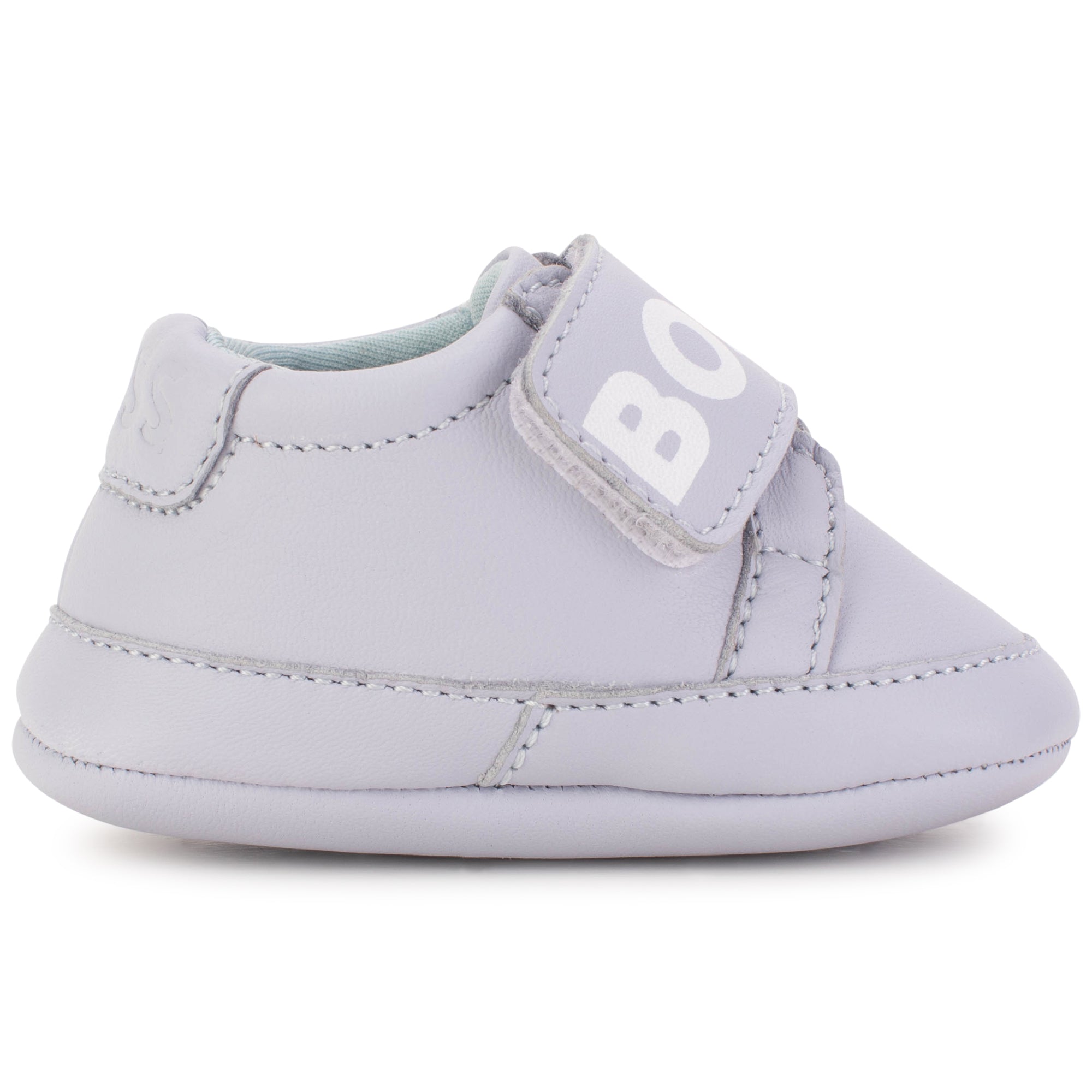 BOSS PALE BLUE TRAINERS