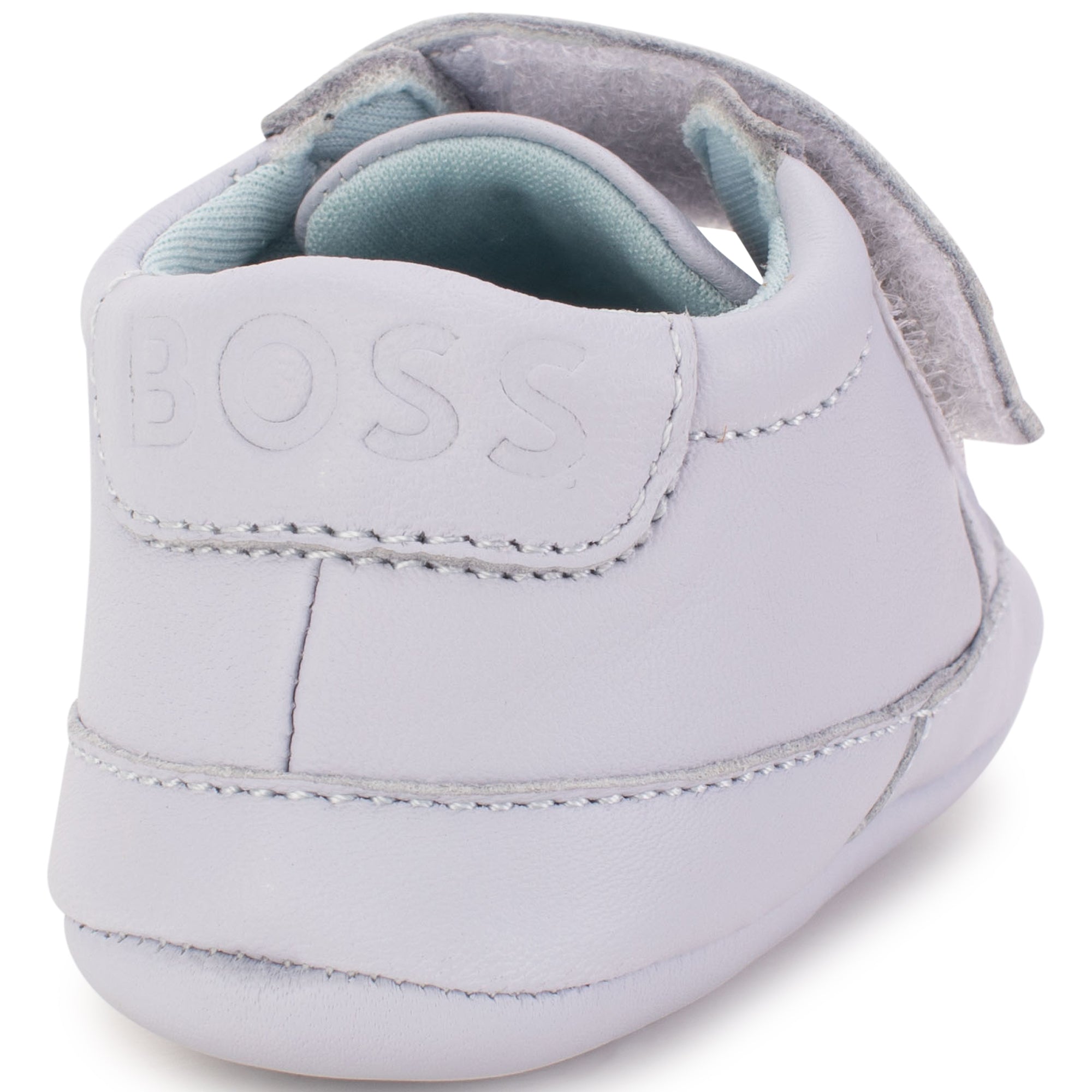 BOSS PALE BLUE TRAINERS