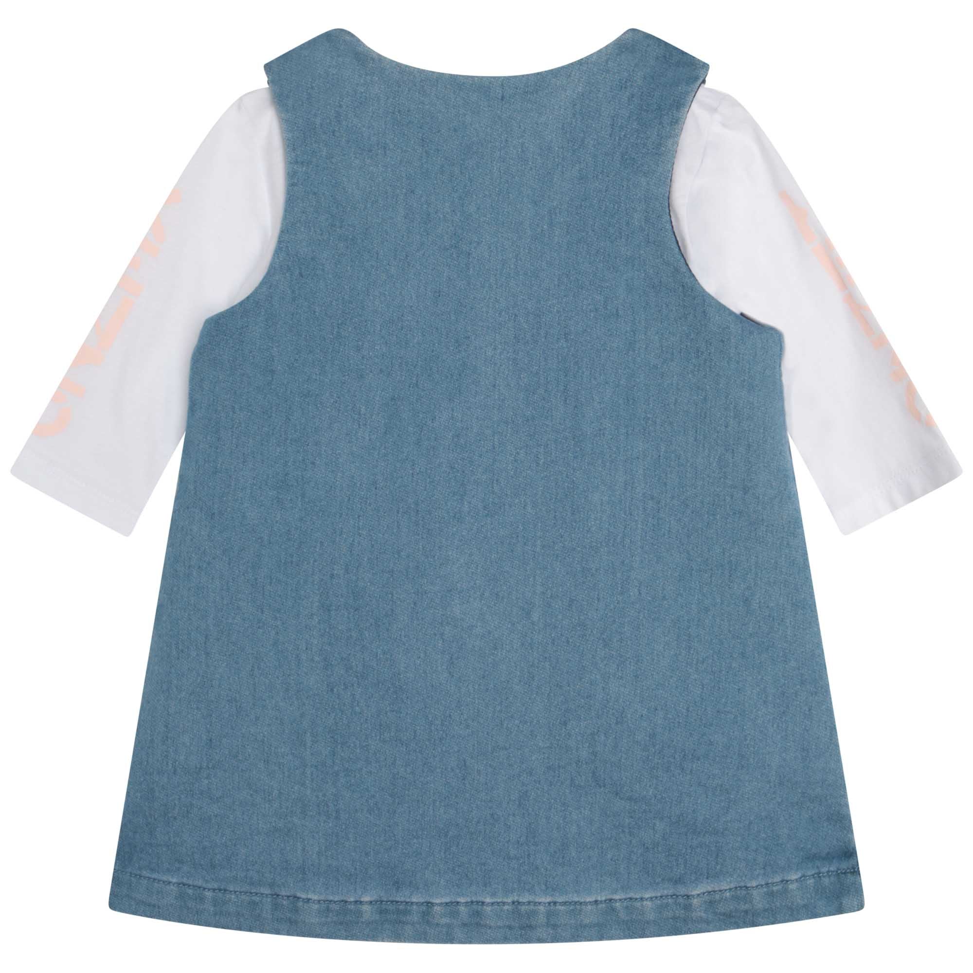 KENZO 2PCE DENIM DRESS SET