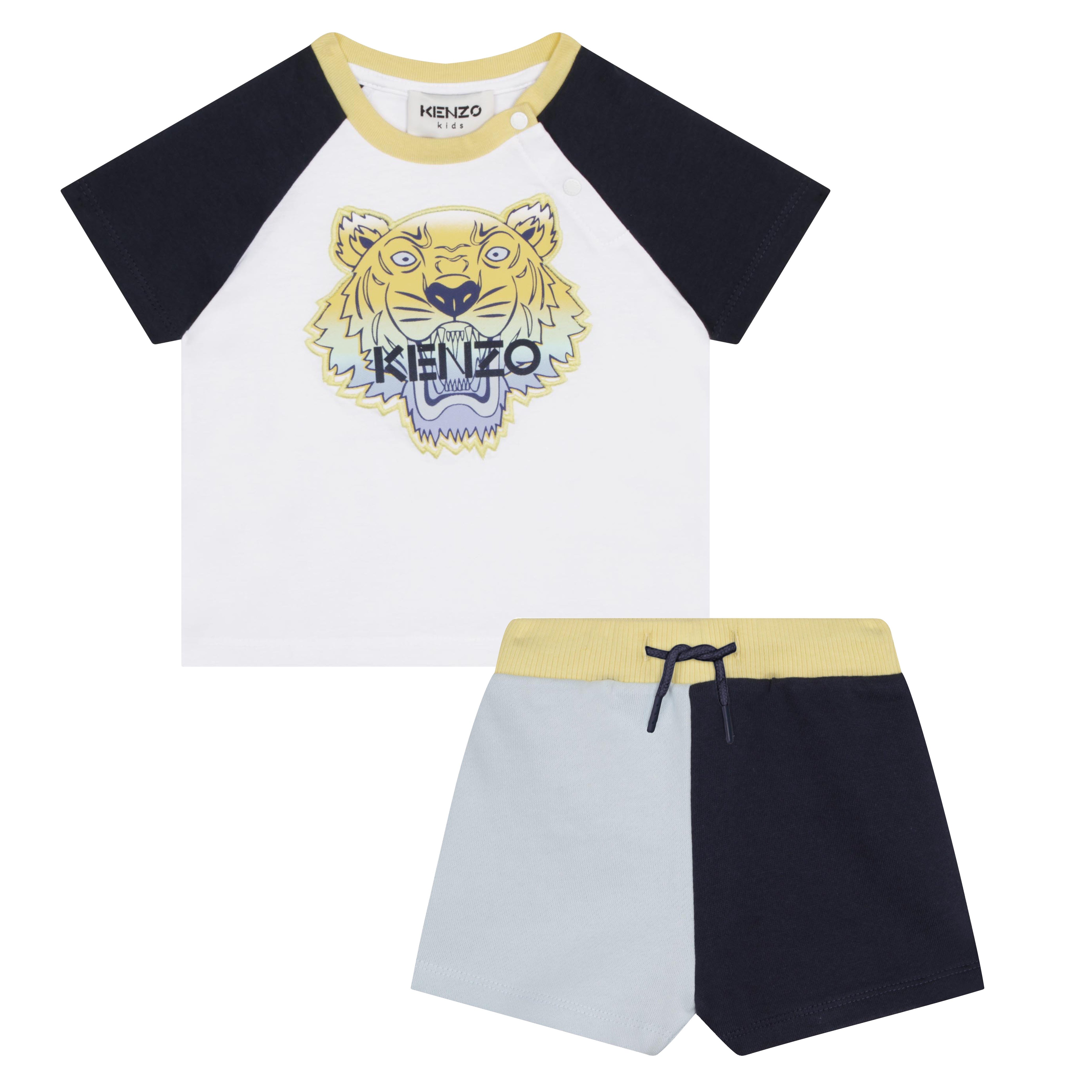 KENZO TODDLER TIGER T-SHIRT+SHORTS SET