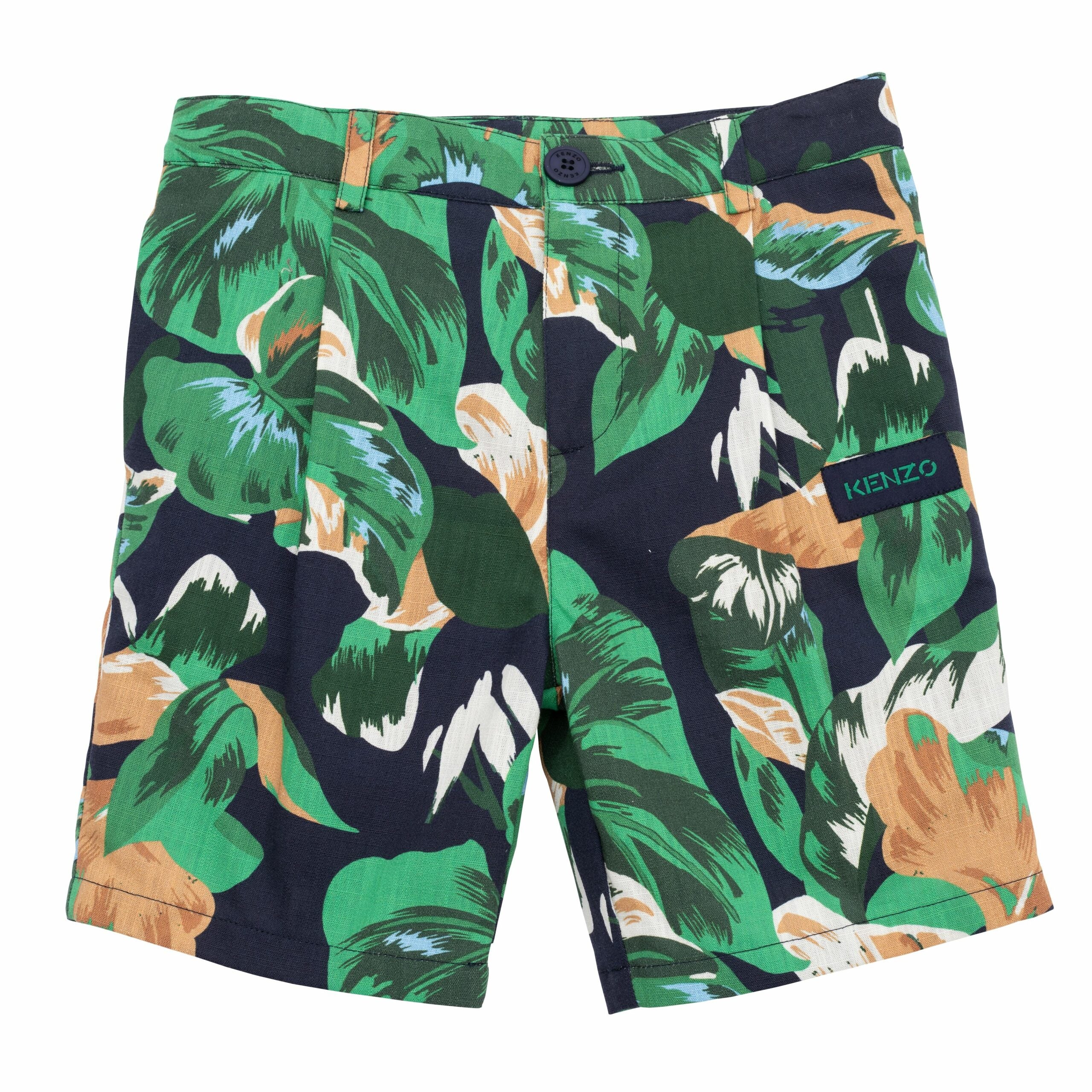 KENZO 'LEAVES" SHORTS