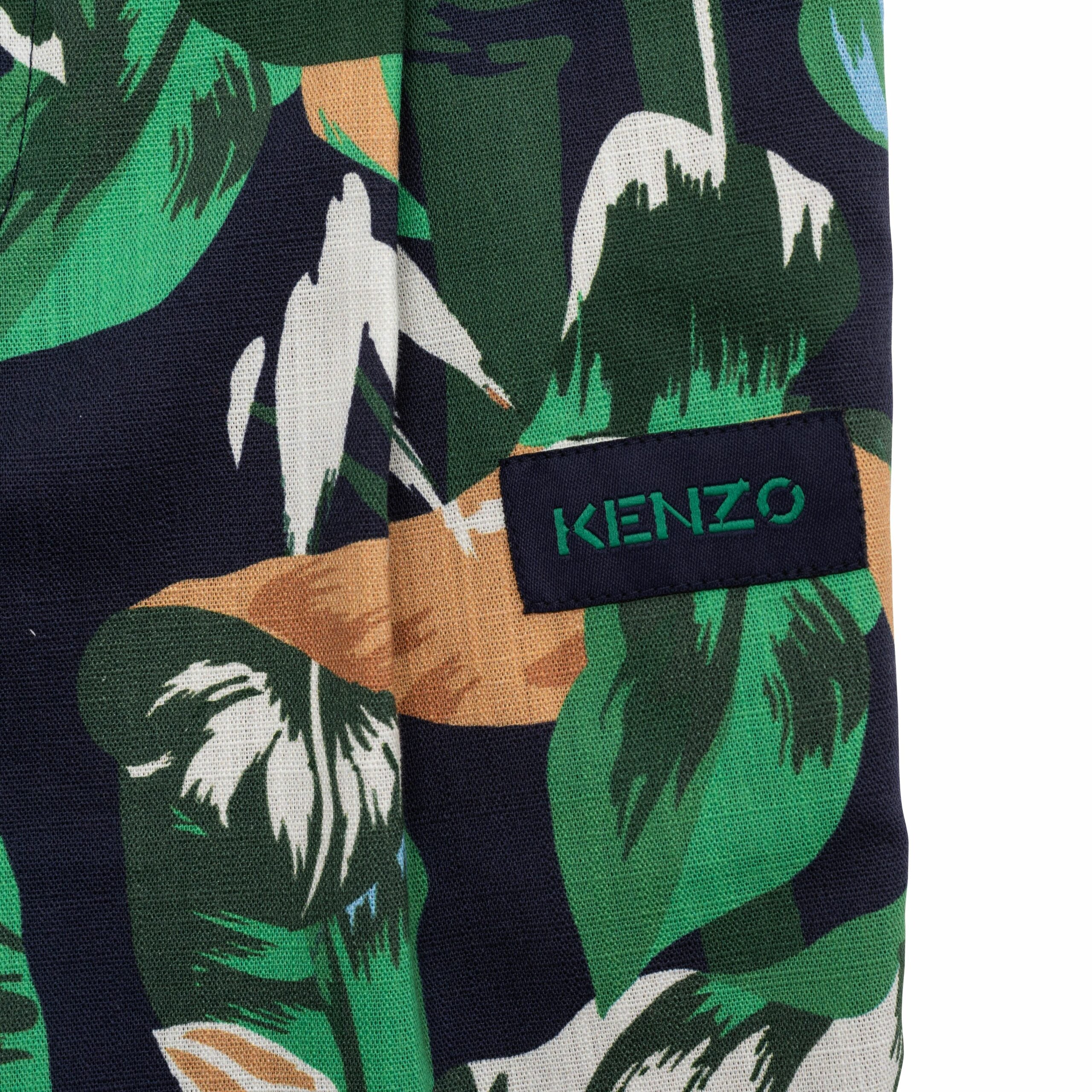 KENZO 'LEAVES" SHORTS