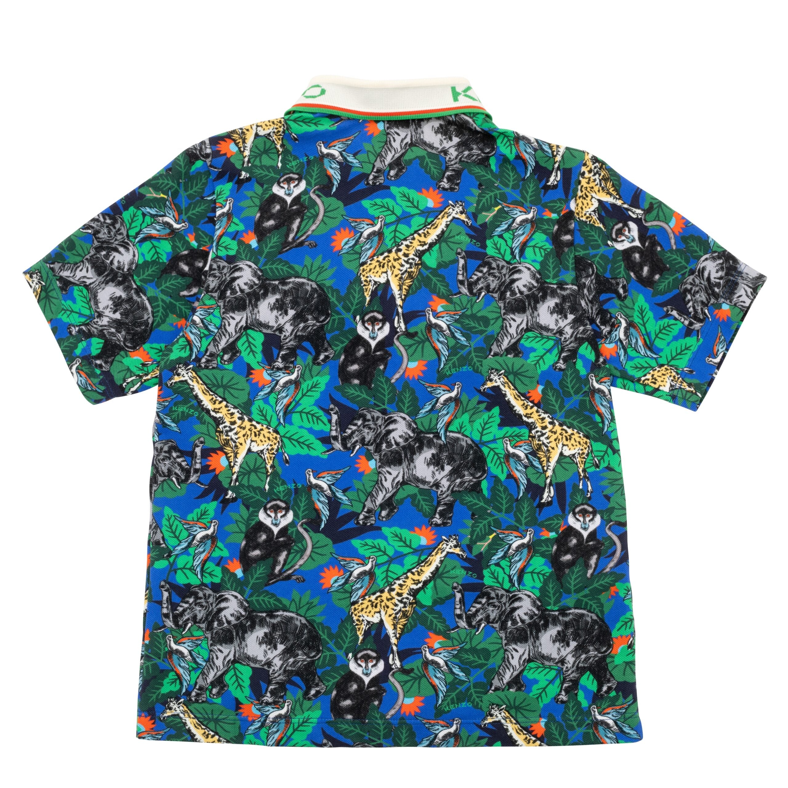 KENZO JUNGLE SHORT SLEEVE POLO