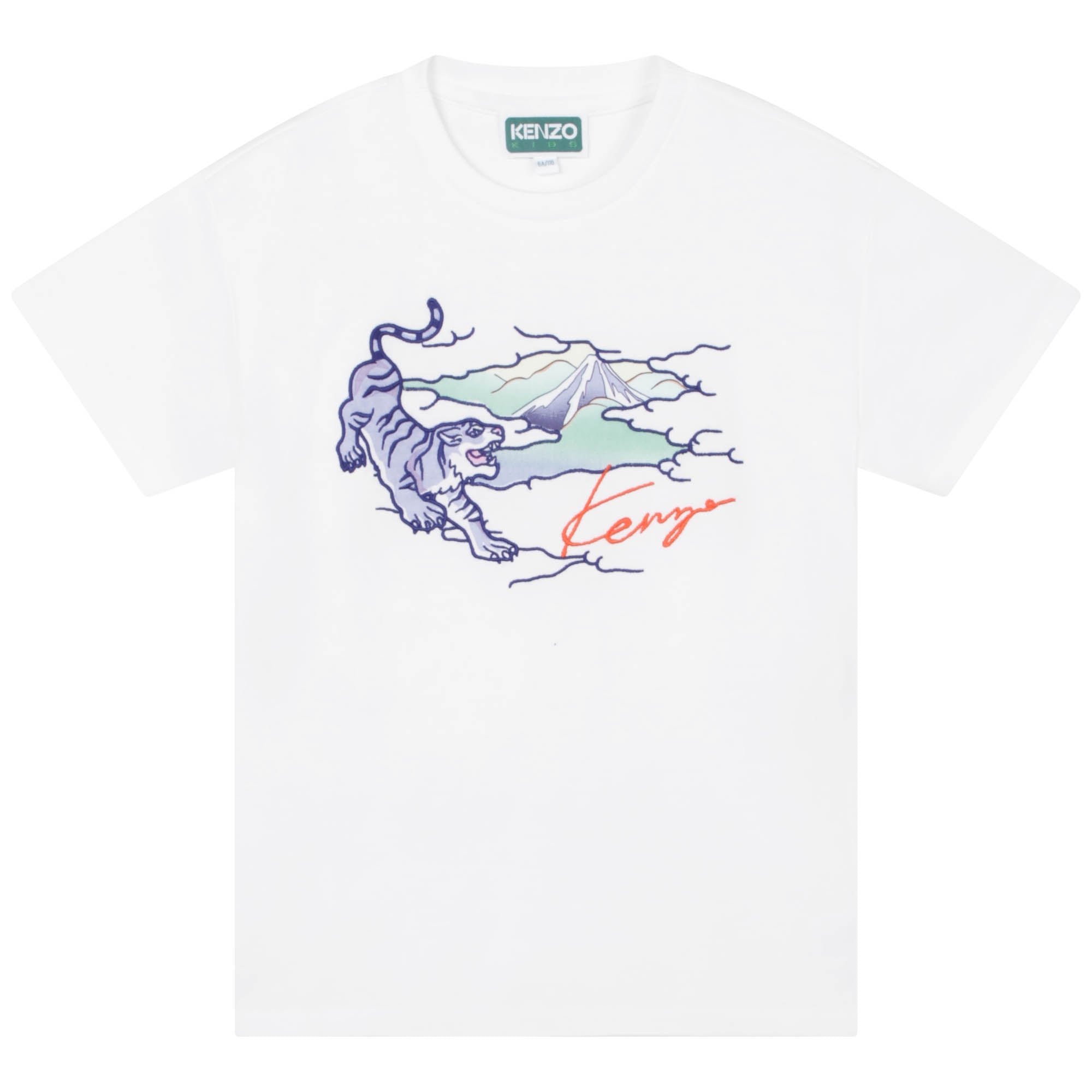 KENZO BOYS SHORT SLEEVES TEE-SHIRT