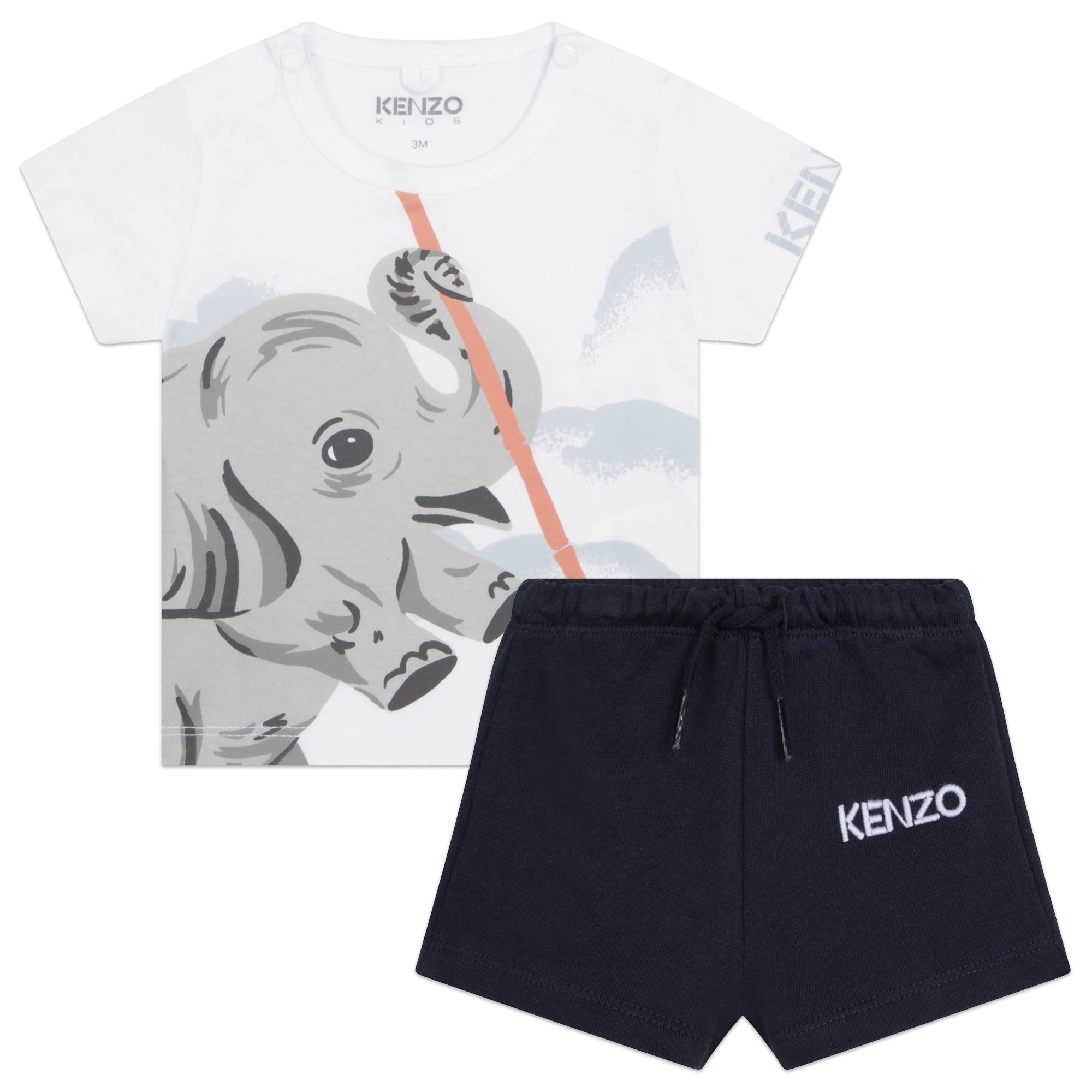 KENZO BABY BOYS T-SHIRT+SHORTS SET