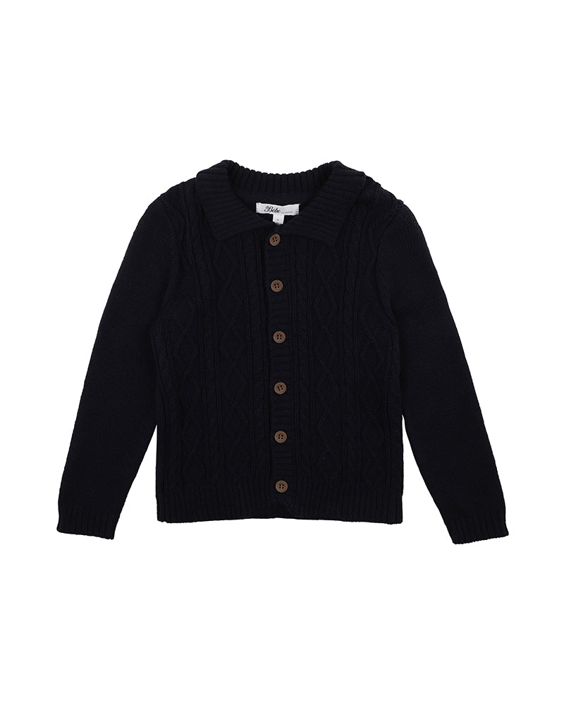 ALBERT CABLE CARDIGAN 3-7YRS