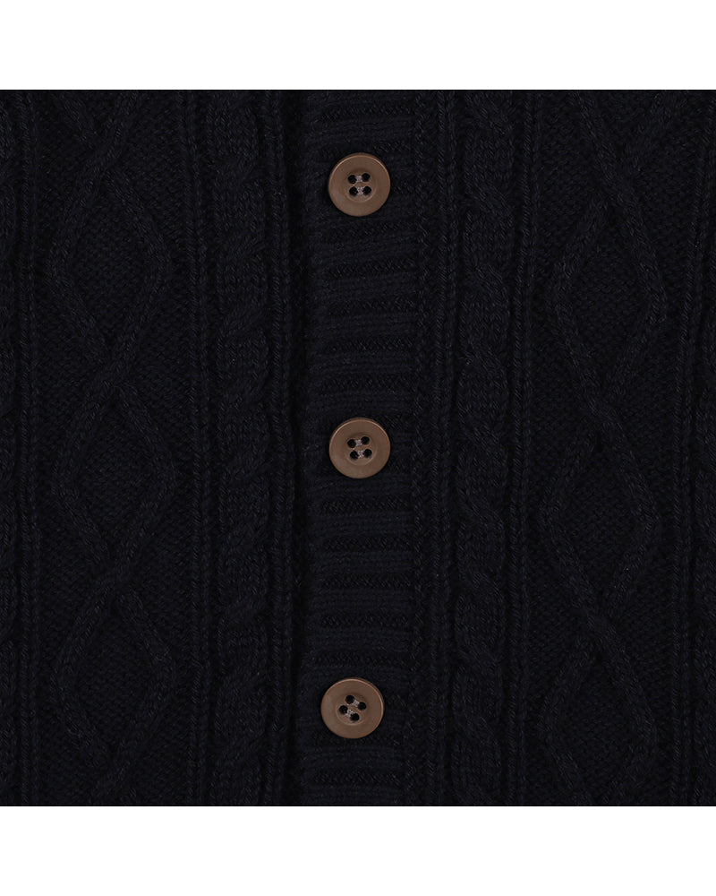 ALBERT CABLE CARDIGAN 3-7YRS