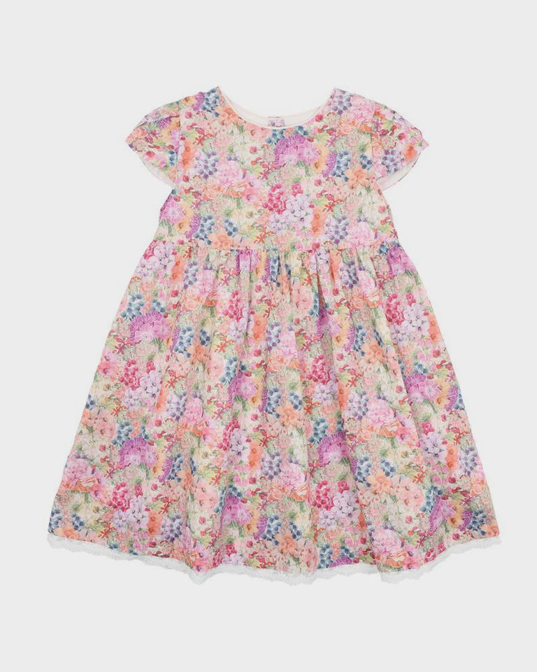 LIBERTY PAINTED DRESS 3-7YRS