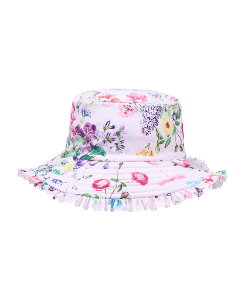 ALLEGRA PINK PRINT SUN HAT