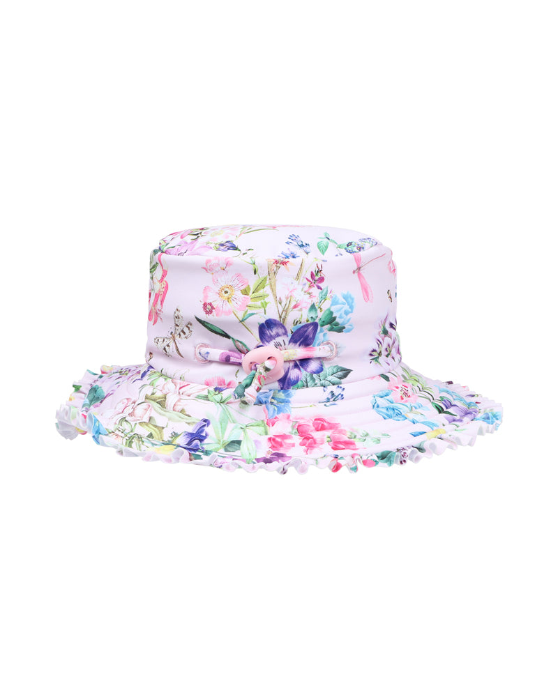 ALLEGRA PINK PRINT SUN HAT