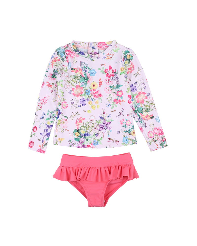 ALLEGRA RASH SET PINK 3-10YRS