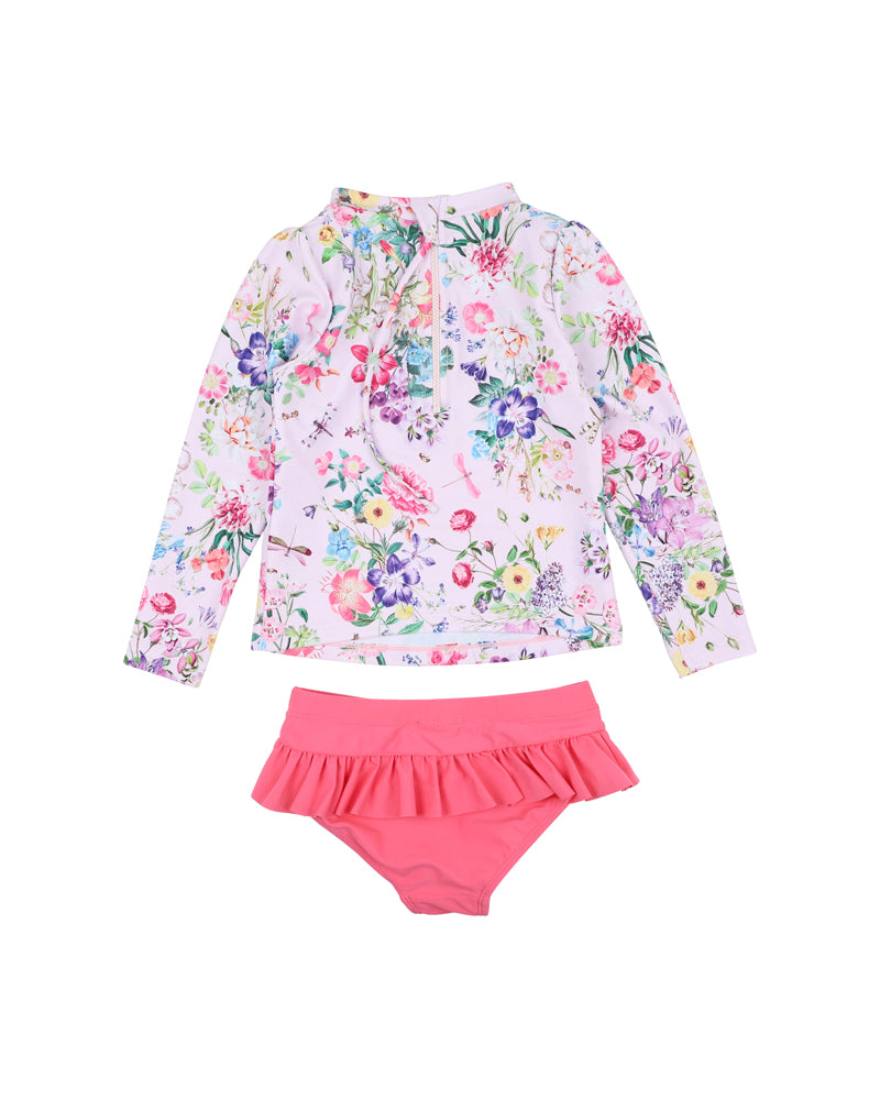 ALLEGRA RASH SET PINK 3-10YRS
