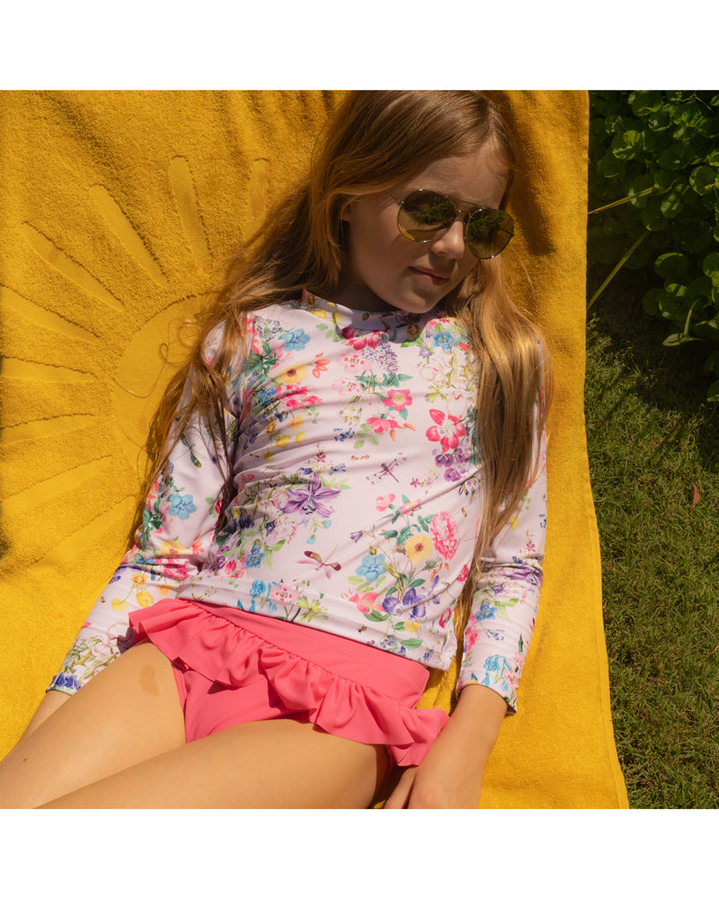 ALLEGRA RASH SET PINK 3-10YRS