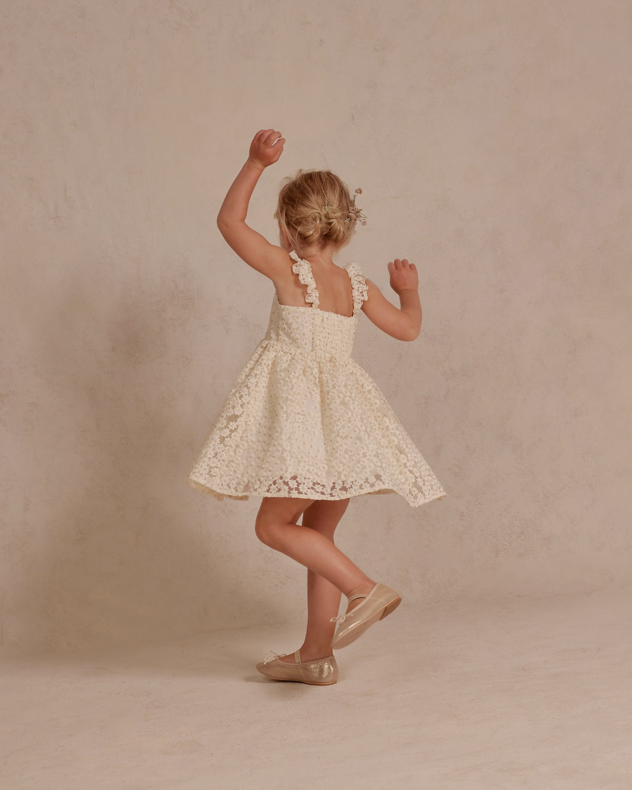 MARA DRESS | IVORY DAISY