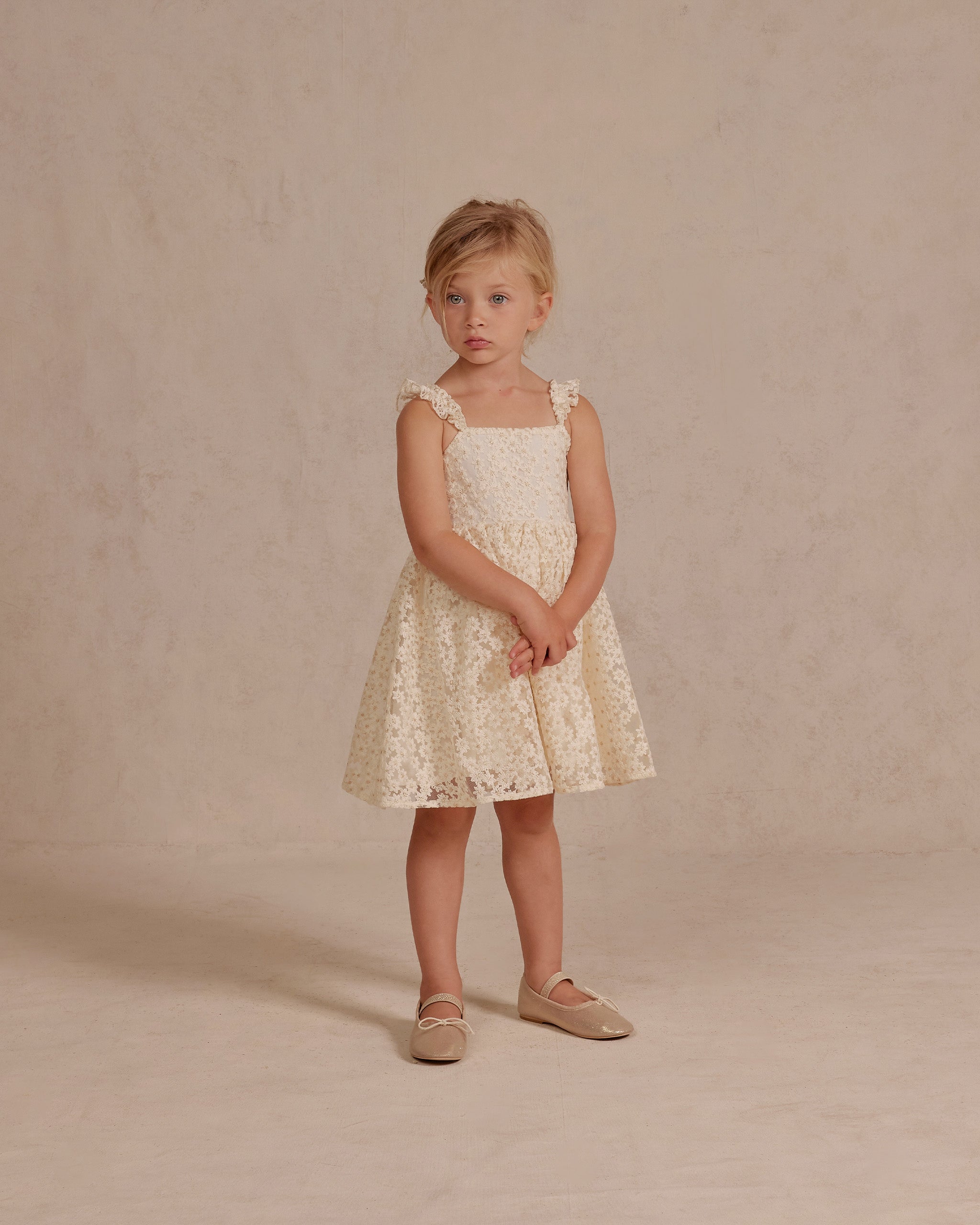 MARA DRESS | IVORY DAISY