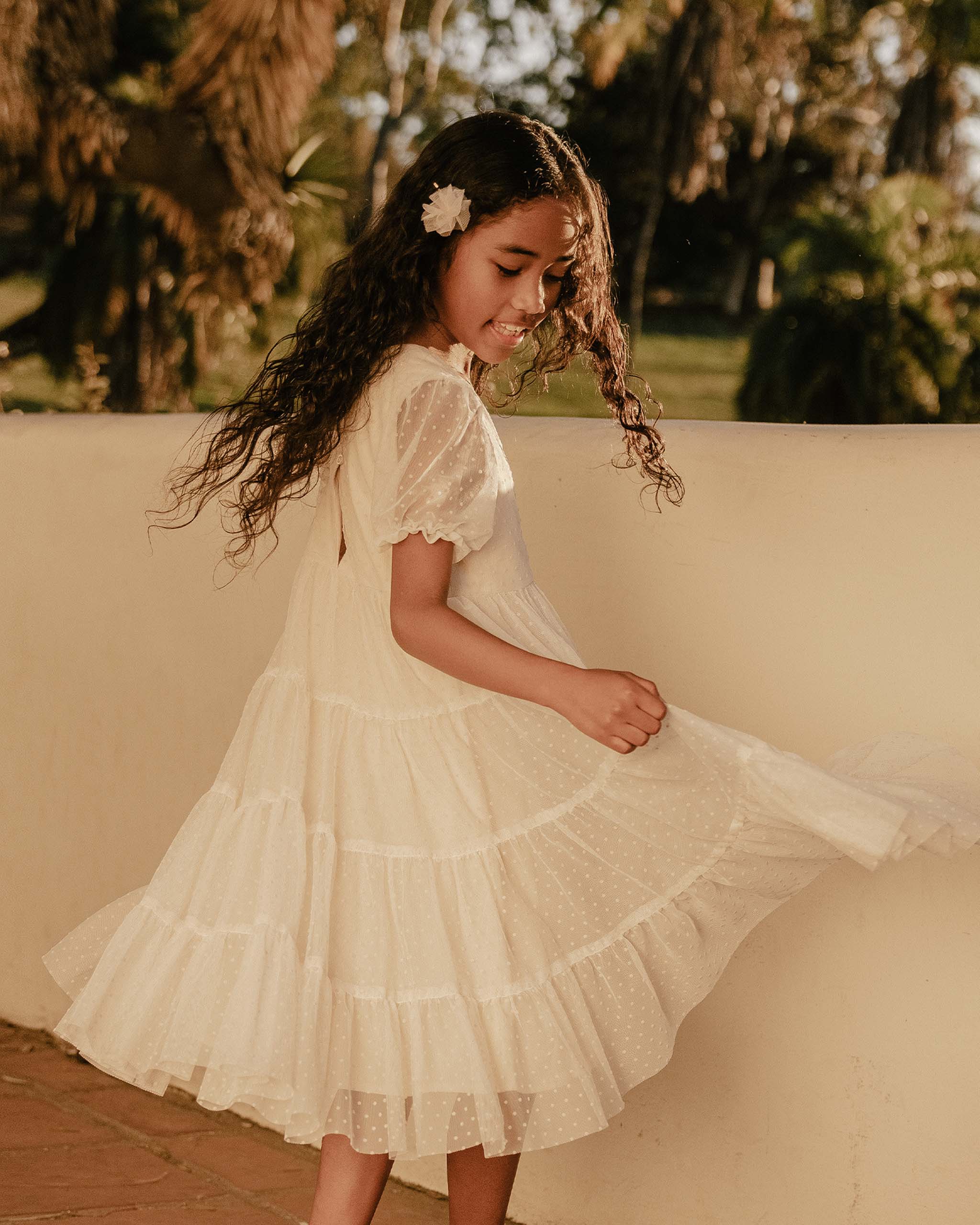 DOTTIE DRESS | IVORY