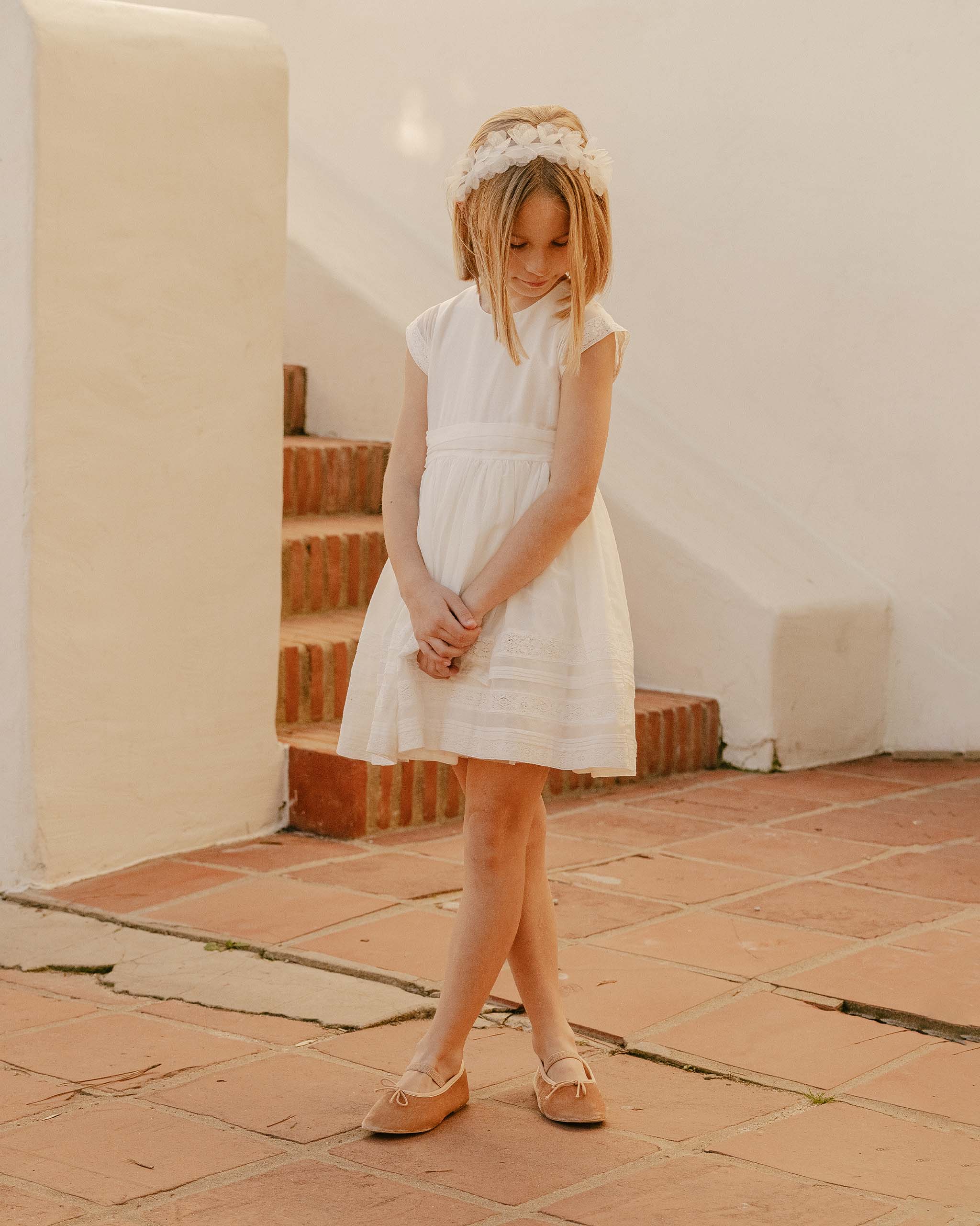 DHALIA DRESS I WHITE