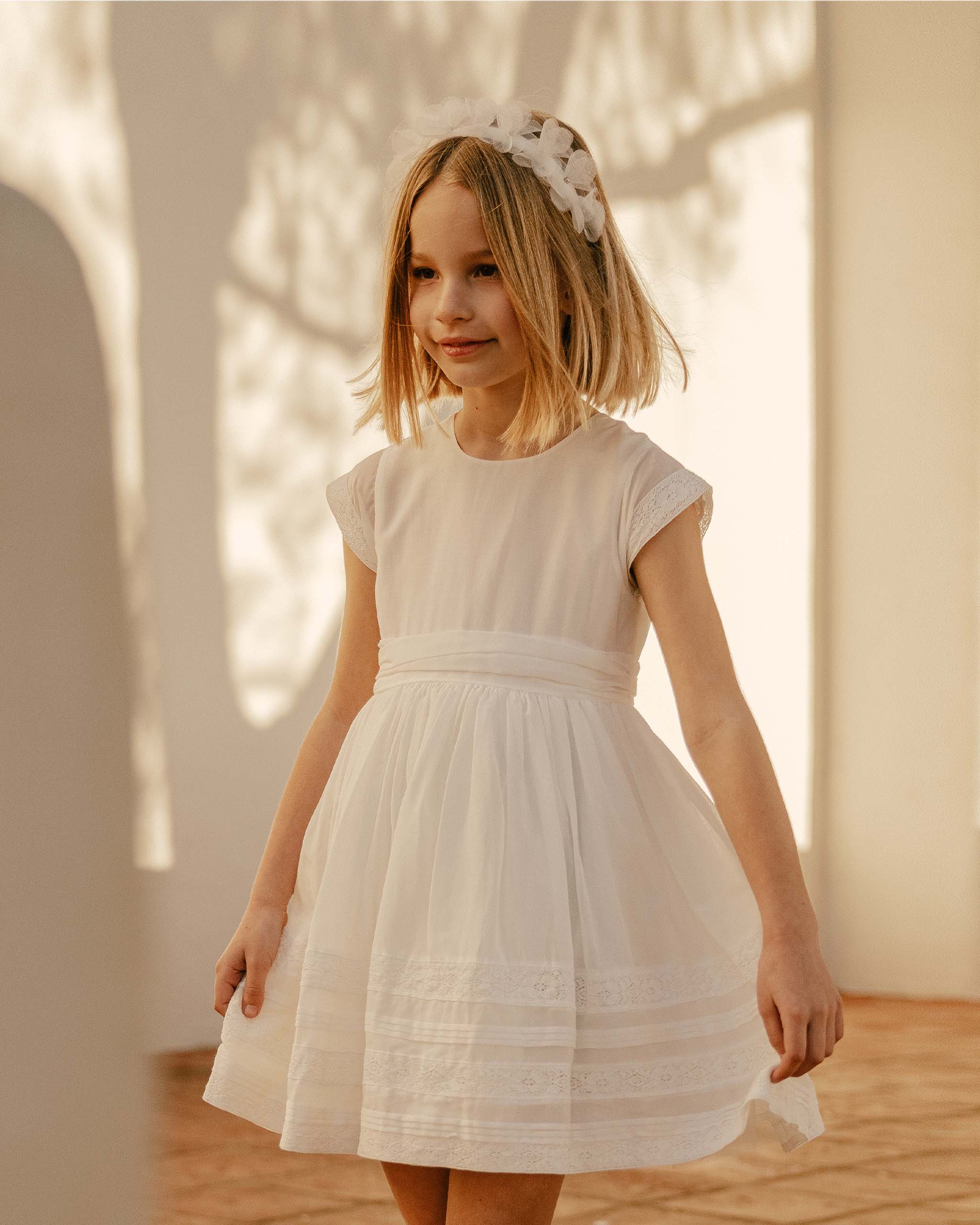 DHALIA DRESS I WHITE