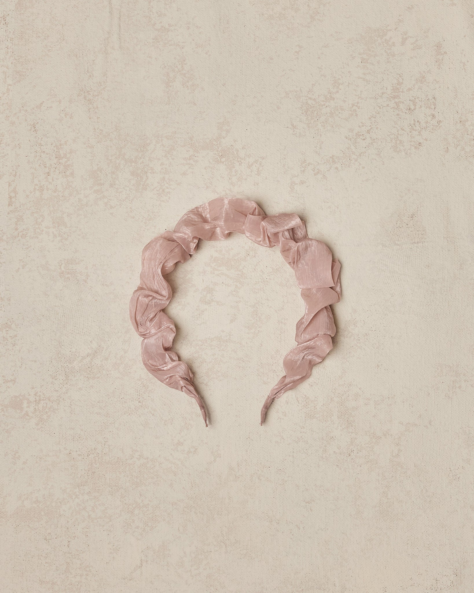 GATHERED HEADBAND I MAUVE