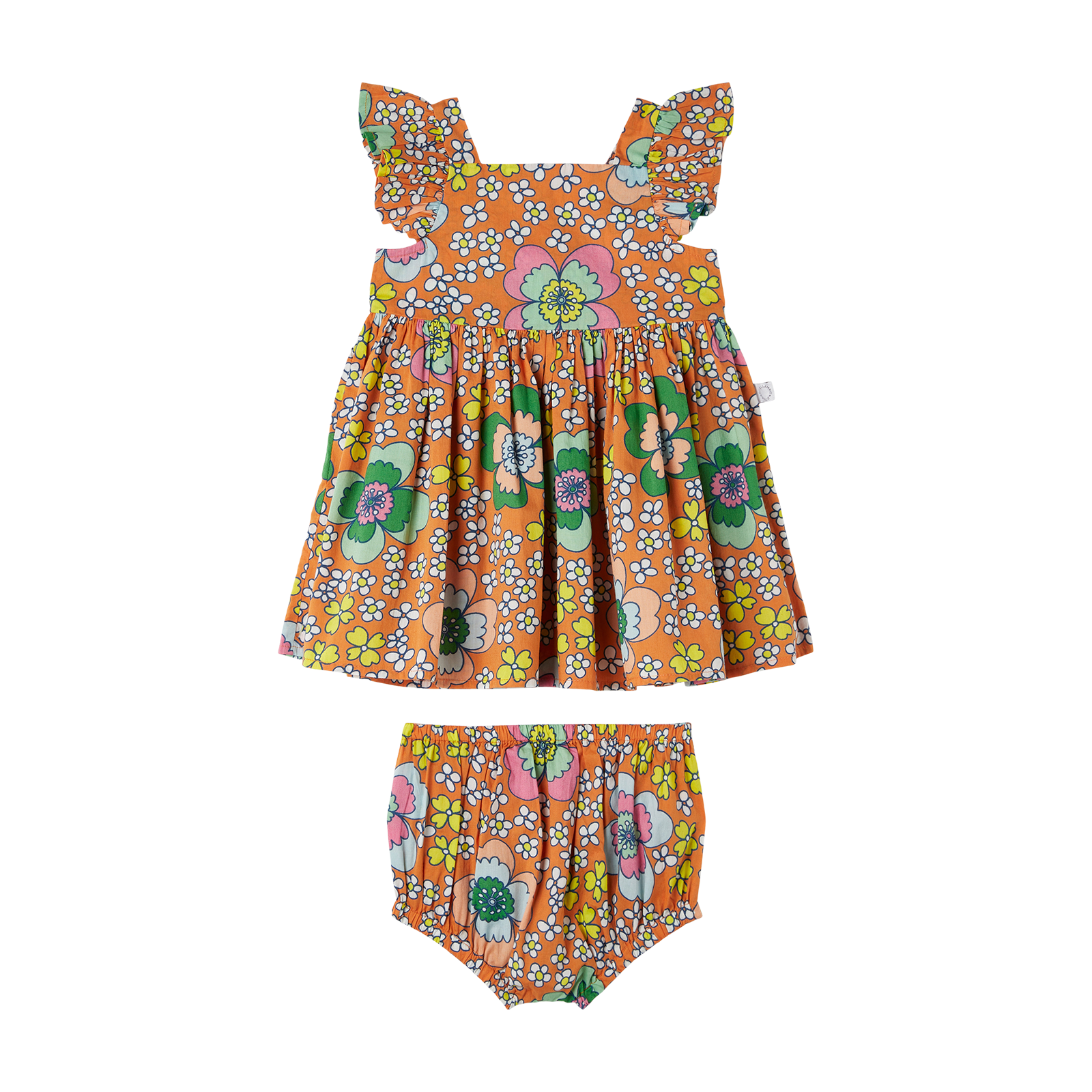 Stella McCartney Orange Toddler Dress