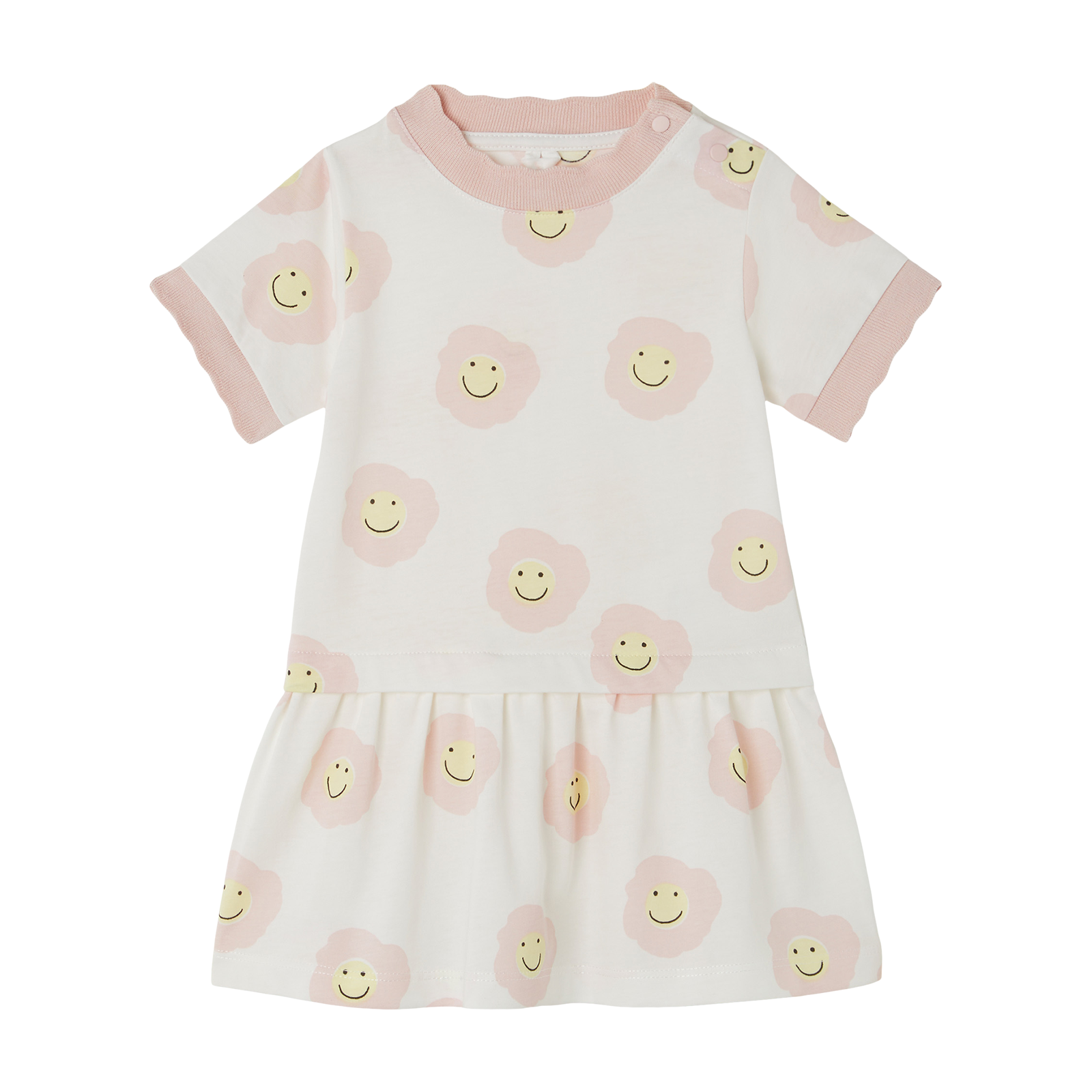 Stella McCartney Toddler smiley-print cotton dress