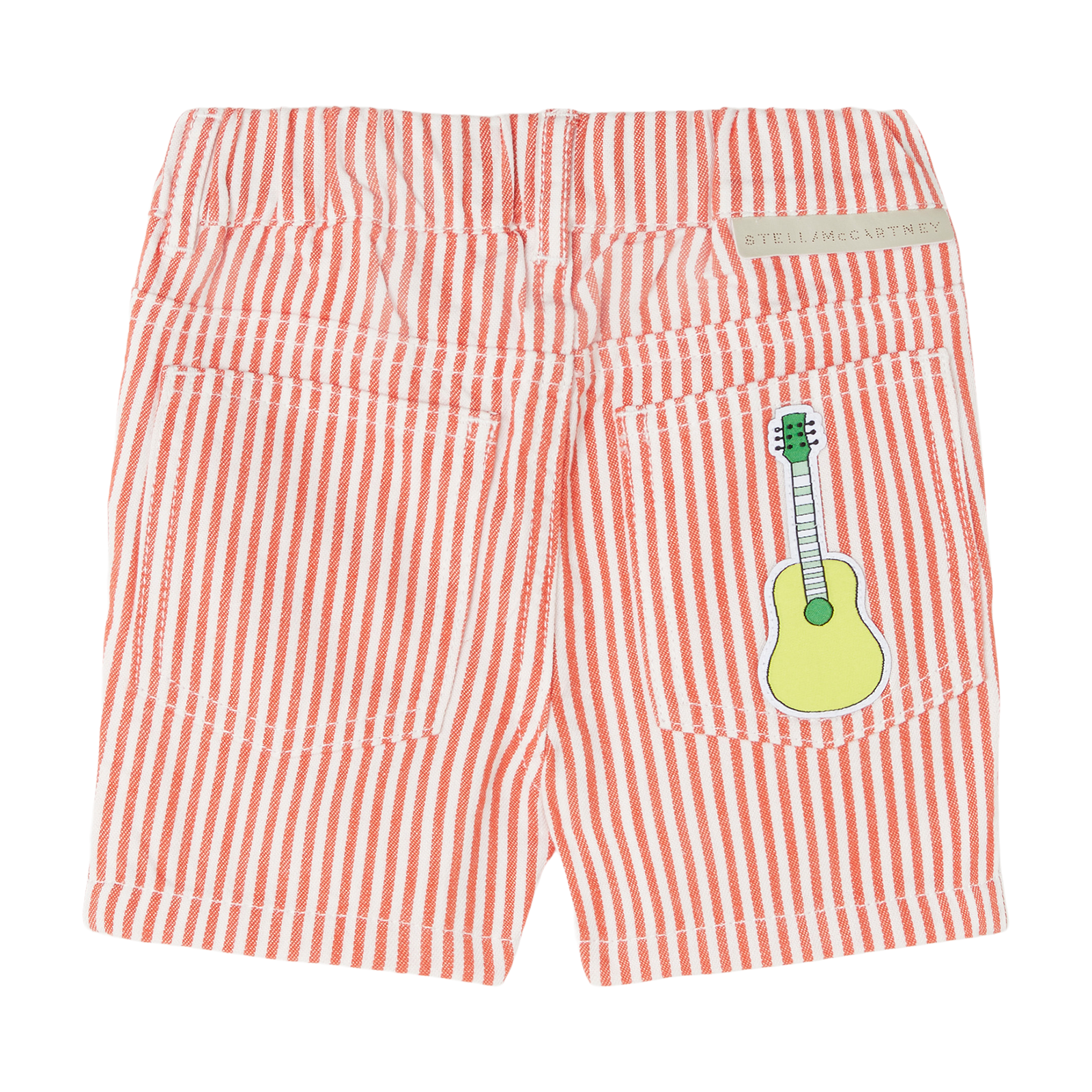 Stella McCartney Toddler Red & White Striped Shorts
