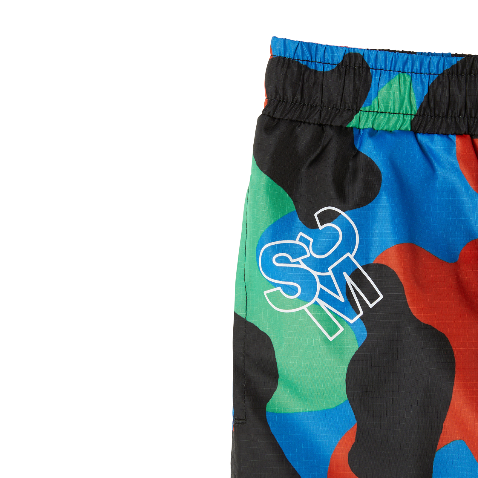 Stella McCartney Colourful Printed Camo Shorts