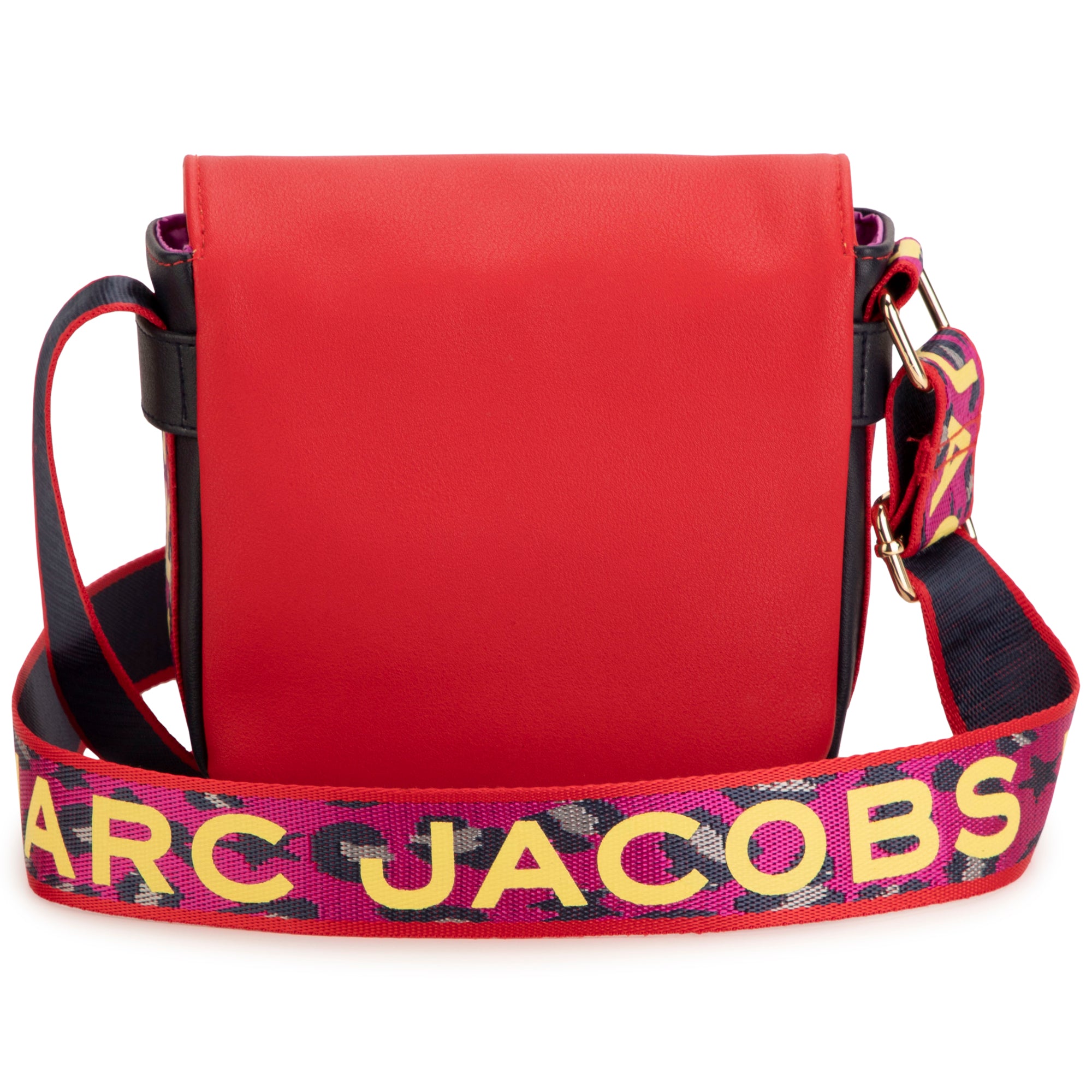 MARC JACOBS RED PURPLE SHOULDER BAG