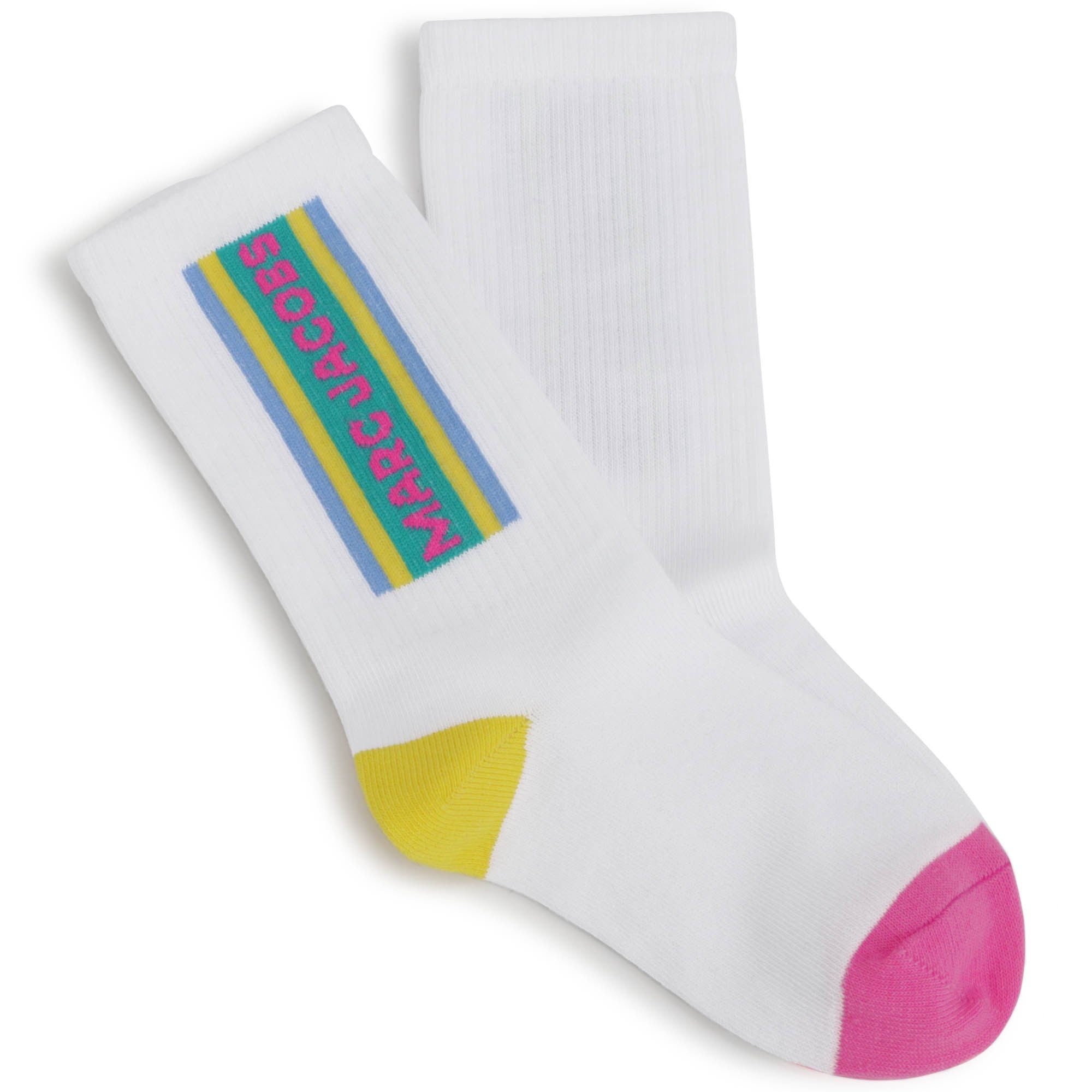 MARC JACOBS SOCKS-WHITE
